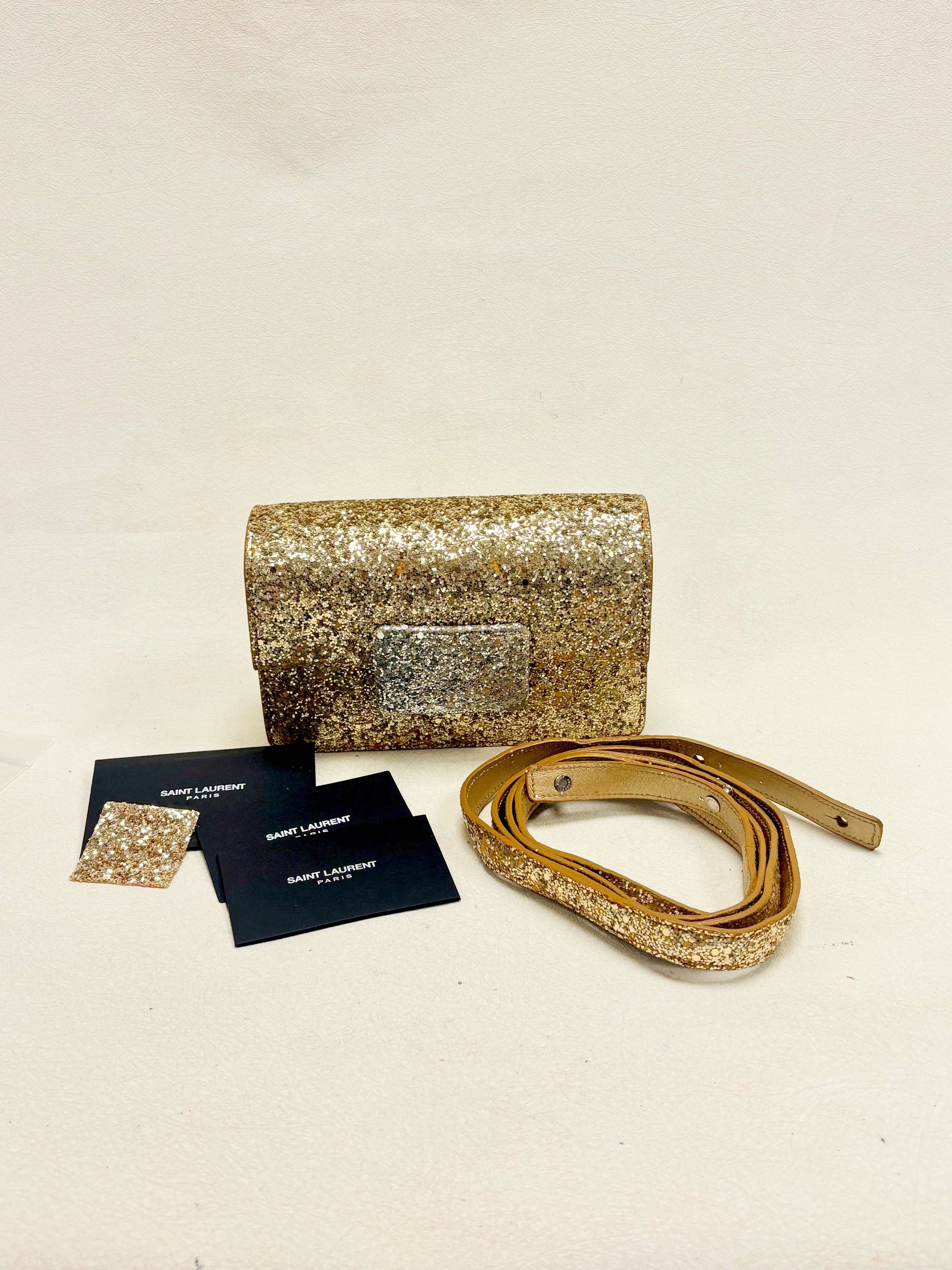 Other SAINT LAURENT Sac Lulu Glitter Size ONE SIZE - 7 Thumbnail