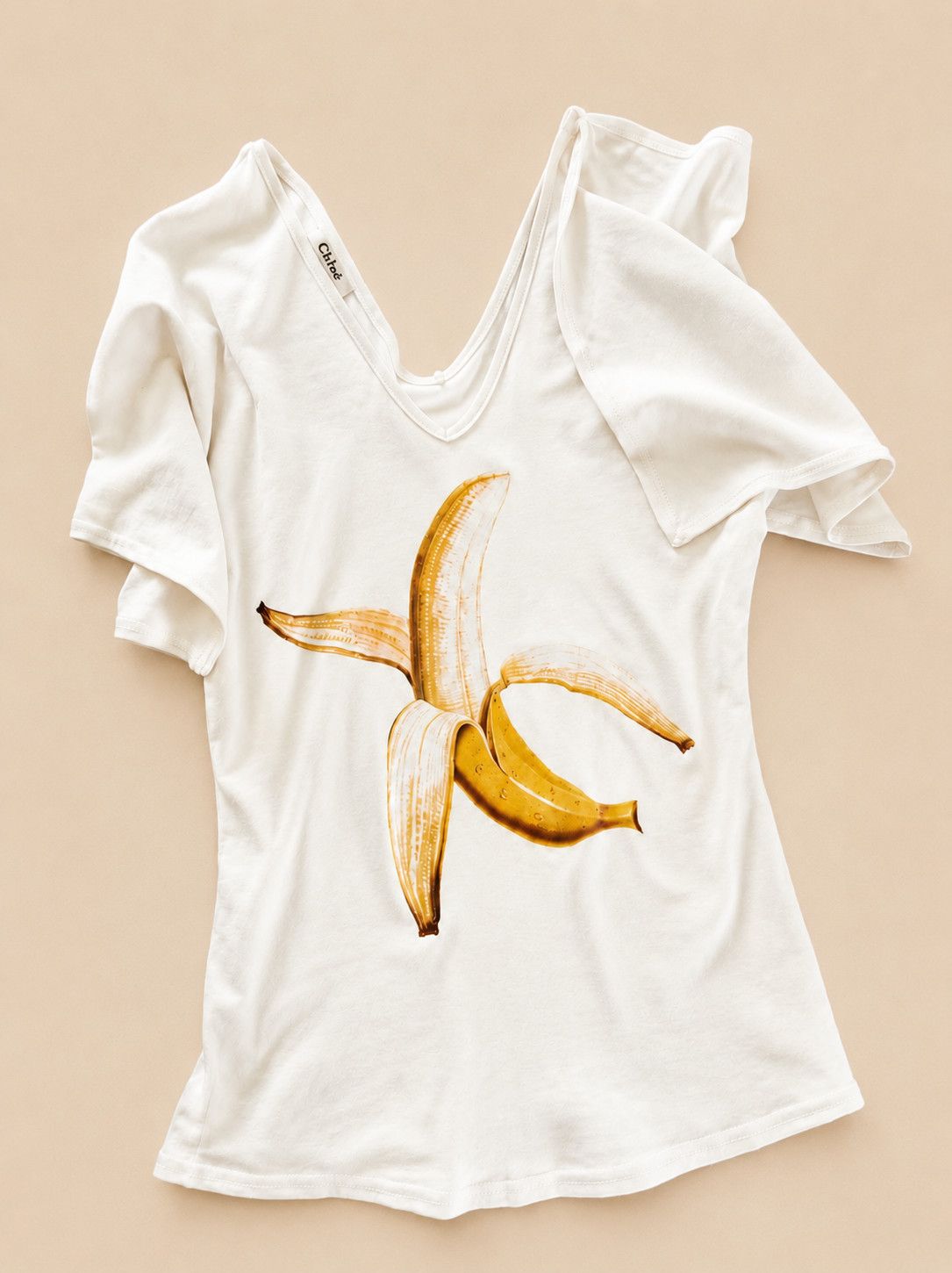 Chloe CHLOÉ Top banane 2001 Size M / US 6-8 / IT 42-44 - 3 Thumbnail