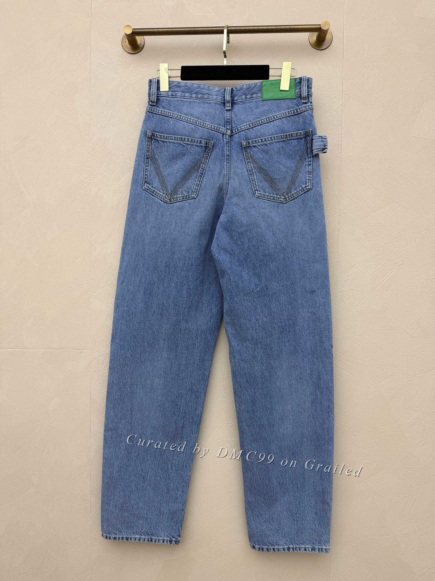 Bottega Veneta Bottega Veneta Embroidered Washed Jeans Size 36" / US 14 / IT 50 - 3 Thumbnail