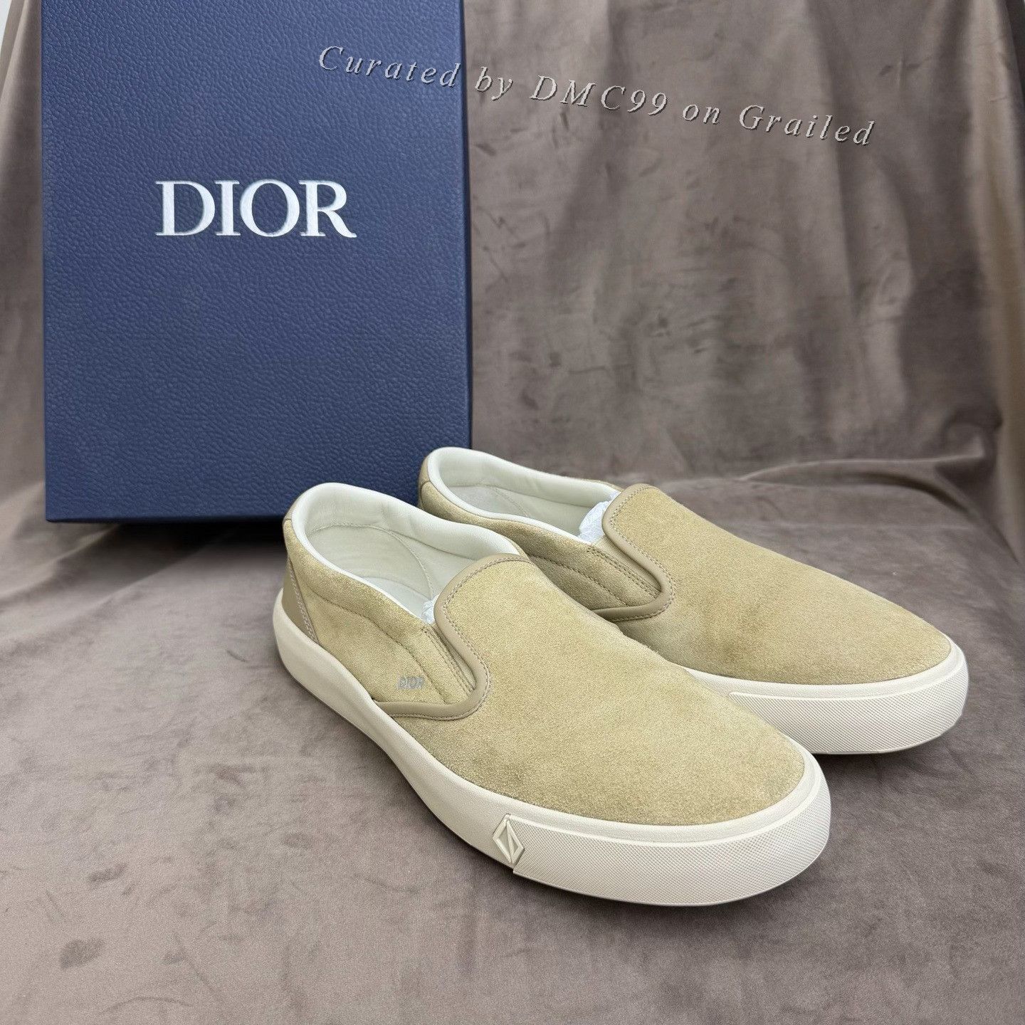 Dior Dior B101 Low-Top Slip-On Sneakers Size US 11 / EU 44 - 4 Thumbnail