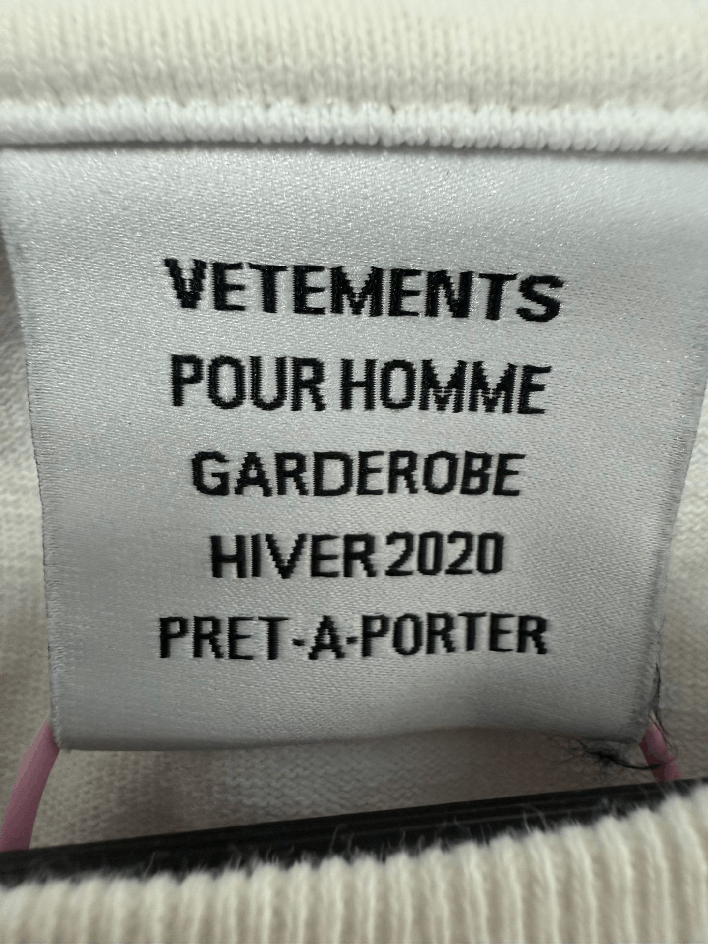 Vetements Vetements Flame Print White Long-Sleeve T-Shirt Size US L / EU 52-54 / 3 - 4 Thumbnail
