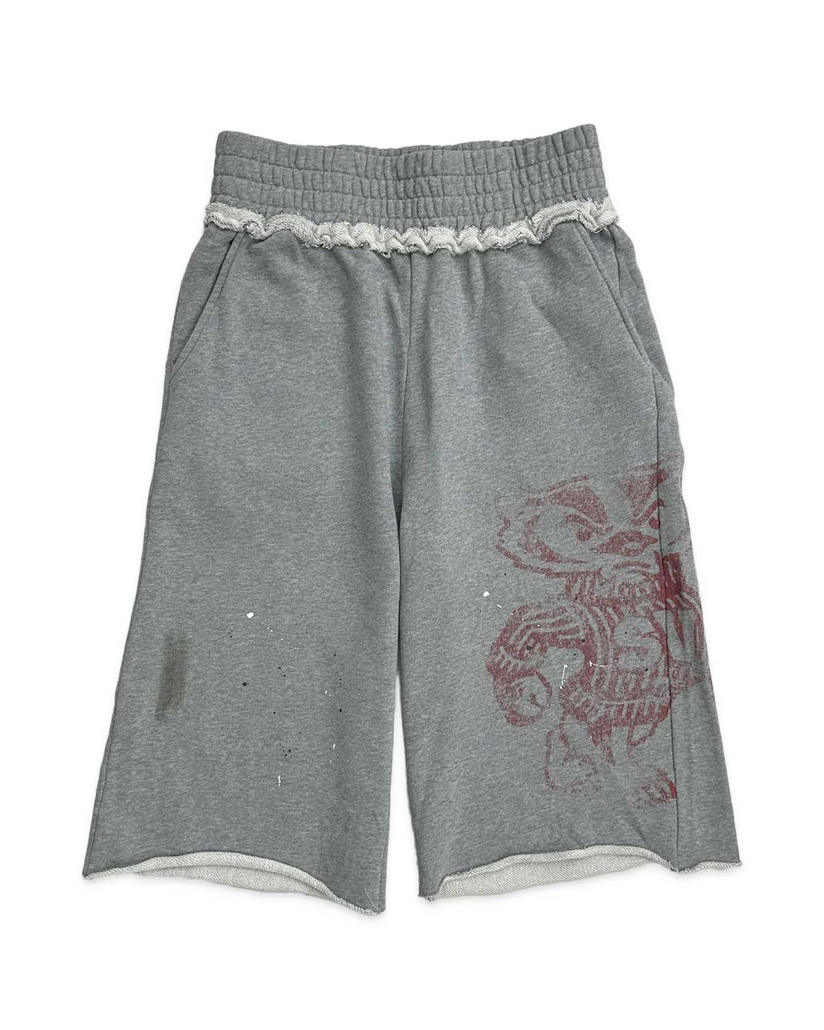 Saint Vanity Badgers Long Shorts Grey Size US 38 / EU 54 - 2 Thumbnail