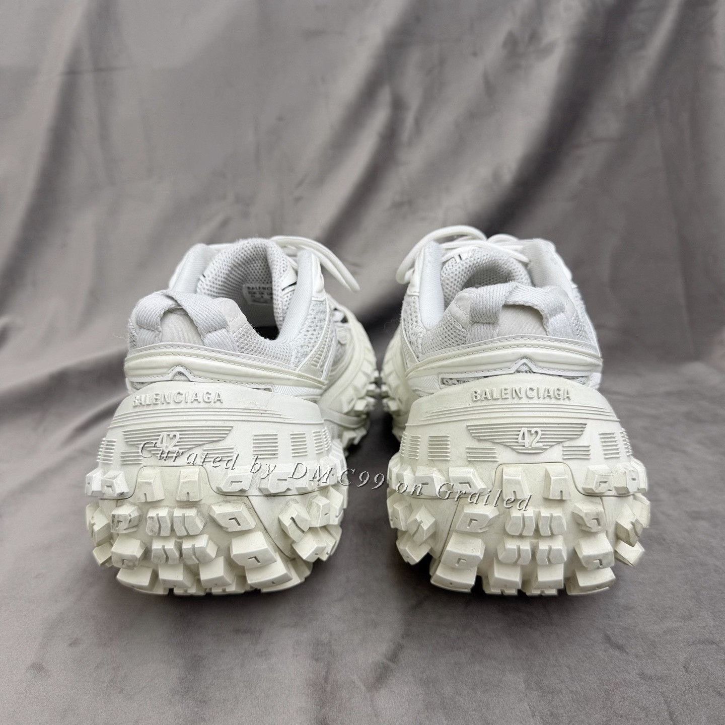 Balenciaga Balenciaga Defender Distressed Sneakers Size US 9 / EU 42 - 4 Thumbnail