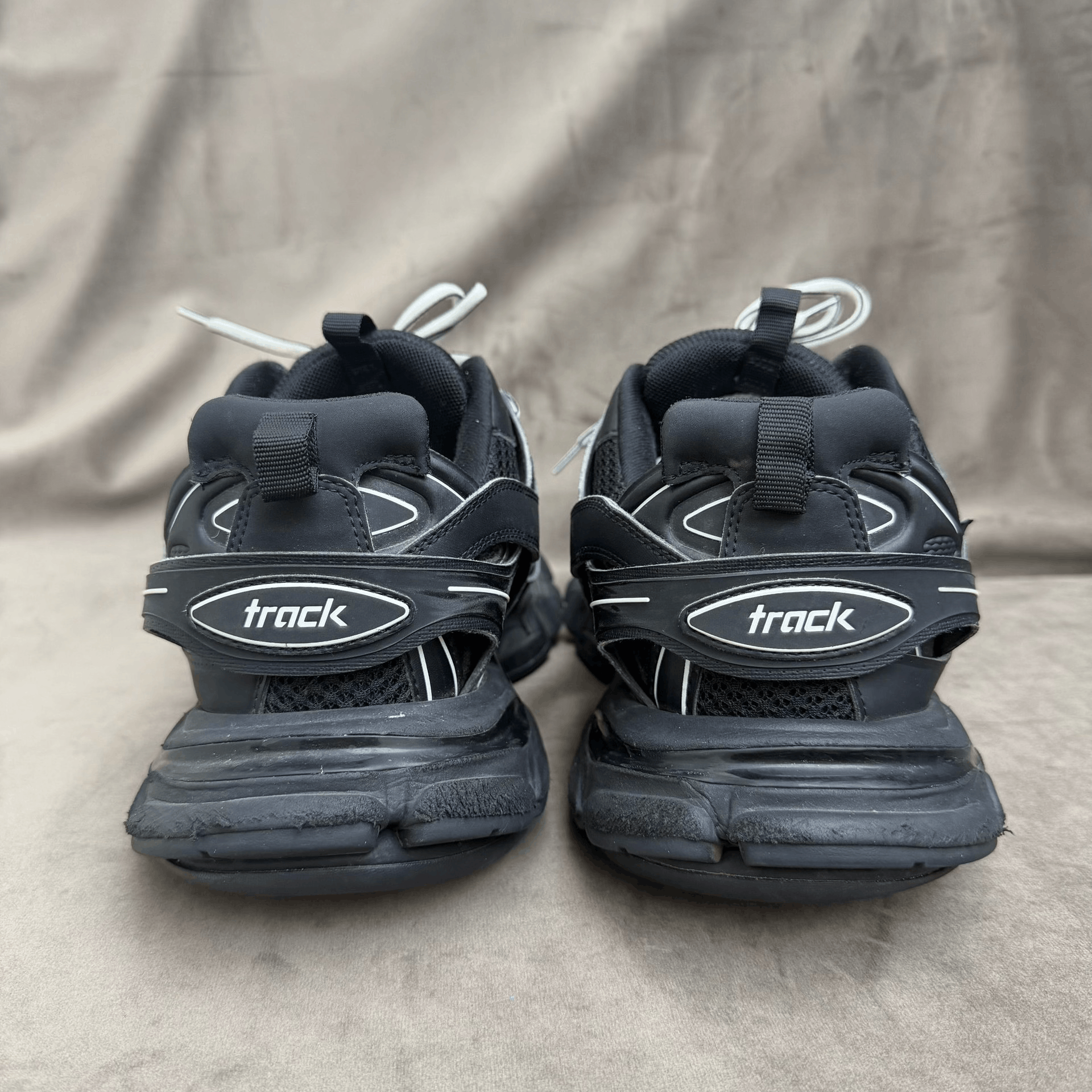 Balenciaga Balenciaga Track Black White Sneakers Size US 10 / EU 43 - 4 Thumbnail