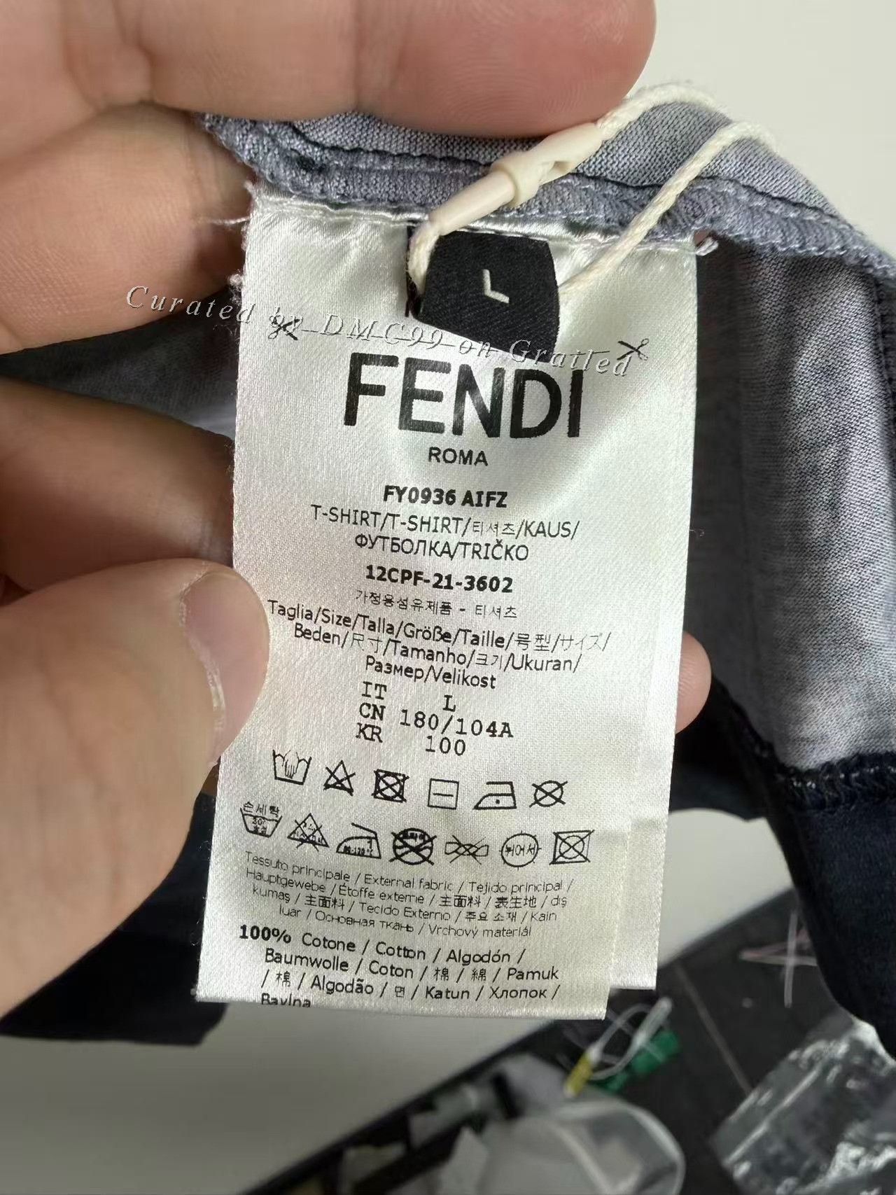 Fendi FENDI Graffiti Print Short-Sleeve Size US L / EU 52-54 / 3 - 4 Thumbnail