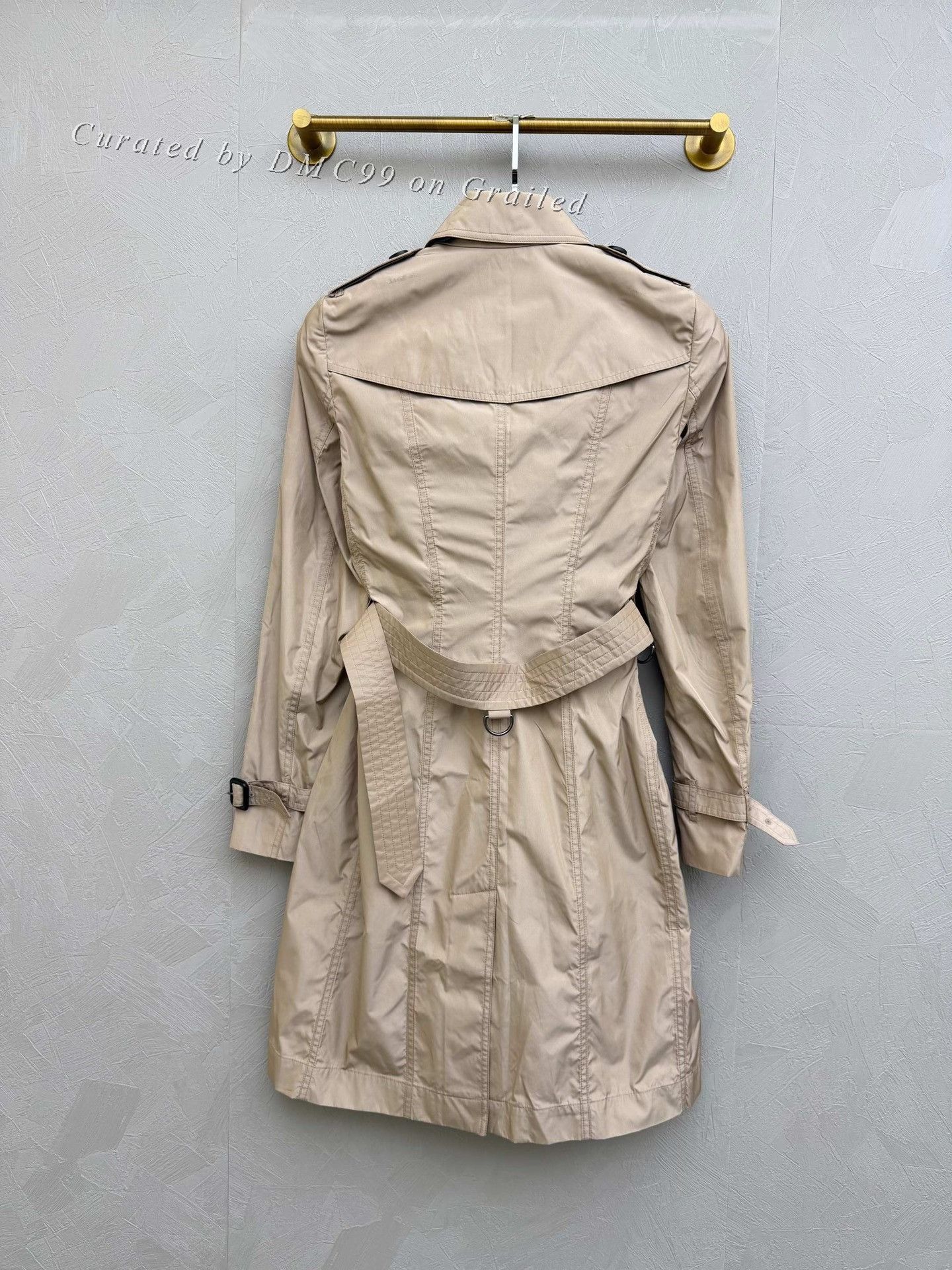 Burberry Burberry Double-Breasted Nylon Trench Coat Size XS / US 0-2 / IT 36-38 - 2 Thumbnail