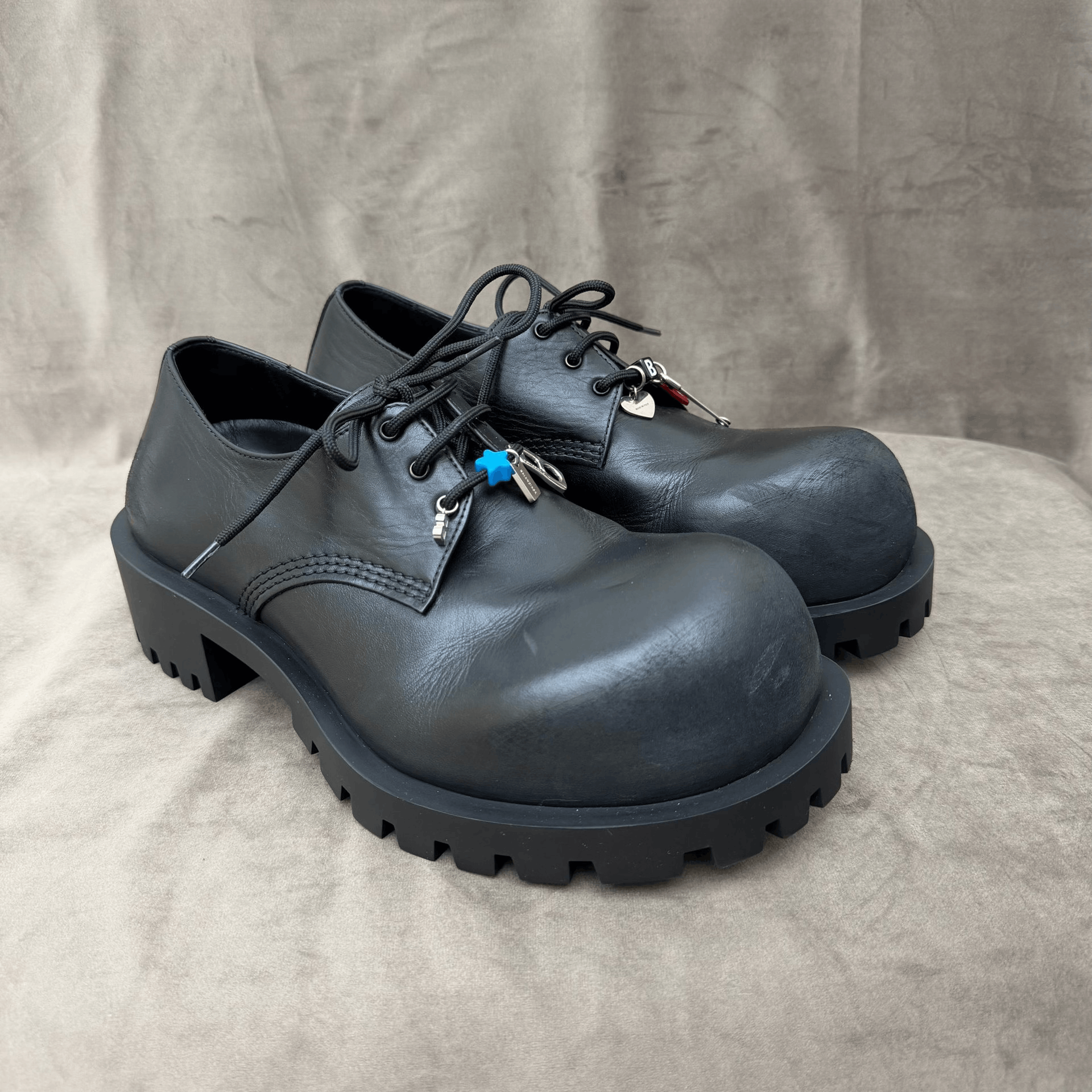 Balenciaga Balenciaga 2025 Hummer Pin Thick-Sole Derby Loafer Size US 8 / EU 41 - 3 Thumbnail