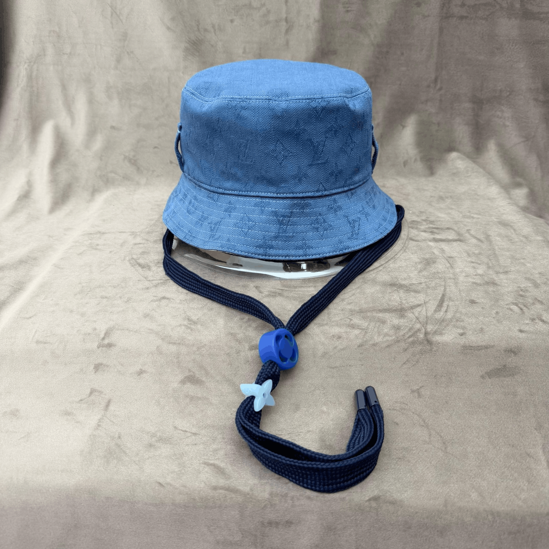 Louis Vuitton Louis Vuitton Denim Monogram Bucket Hat Size ONE SIZE - 5 Thumbnail