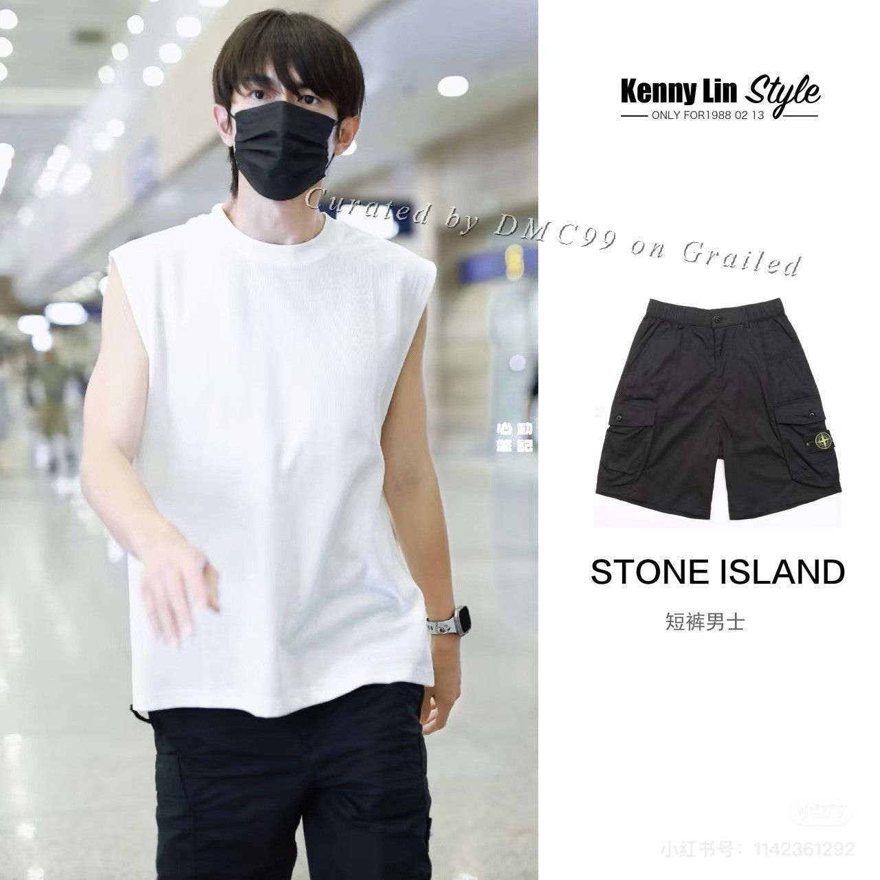 Stone Island Stone Island Classic Logo Cargo Shorts Size US 30 / EU 46 - 5 Thumbnail