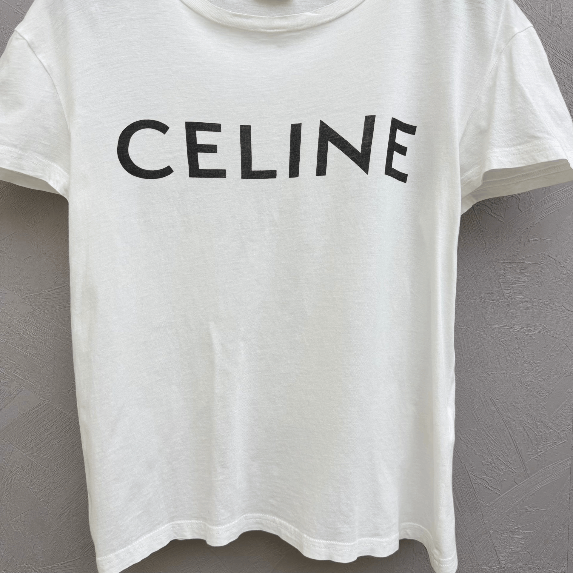 Celine Celine Logo Short-Sleeve T-Shirt S Size S / US 4 / IT 40 - 2 Thumbnail