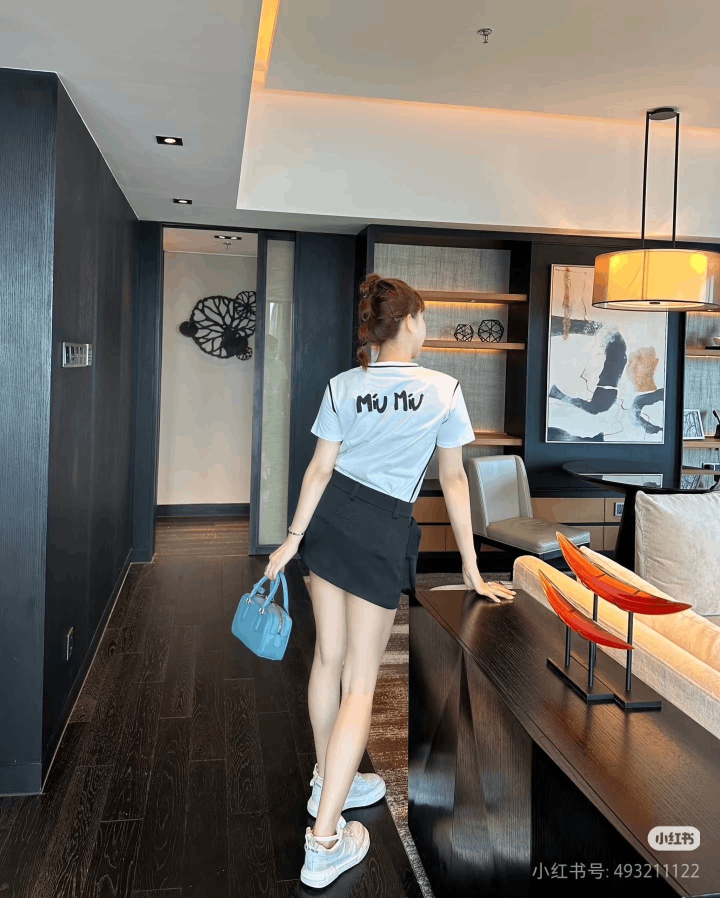 Miu Miu Miumiu Logo Pocket Short-Sleeve T-Shirt Size S / US 4 / IT 40 - 4 Thumbnail