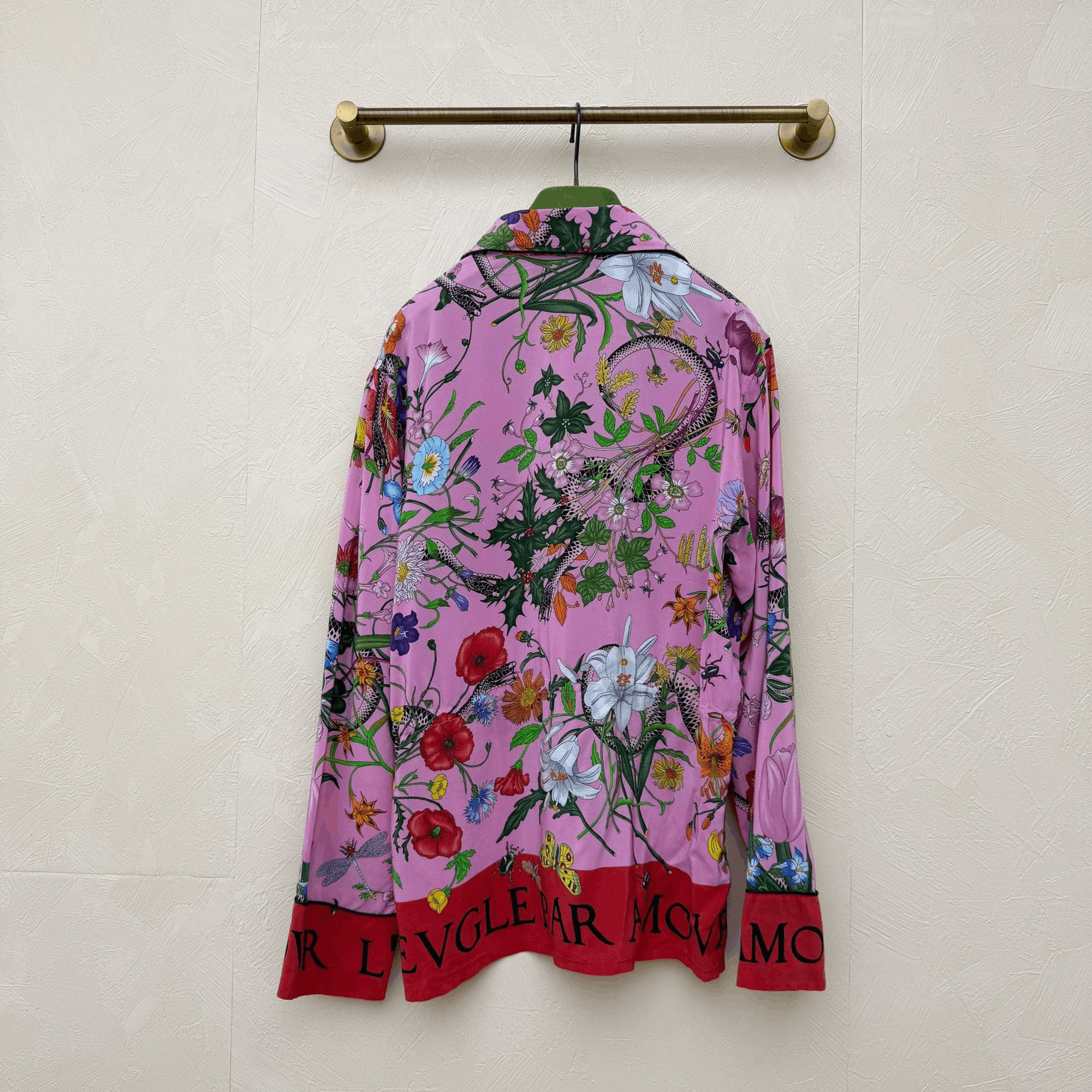 Gucci Gucci Vintage Silk Floral Shirt Coat Size S / US 4 / IT 40 - 3 Thumbnail