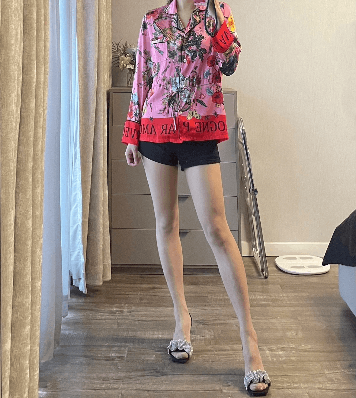 Gucci Gucci Vintage Silk Floral Shirt Coat Size S / US 4 / IT 40 - 4 Thumbnail