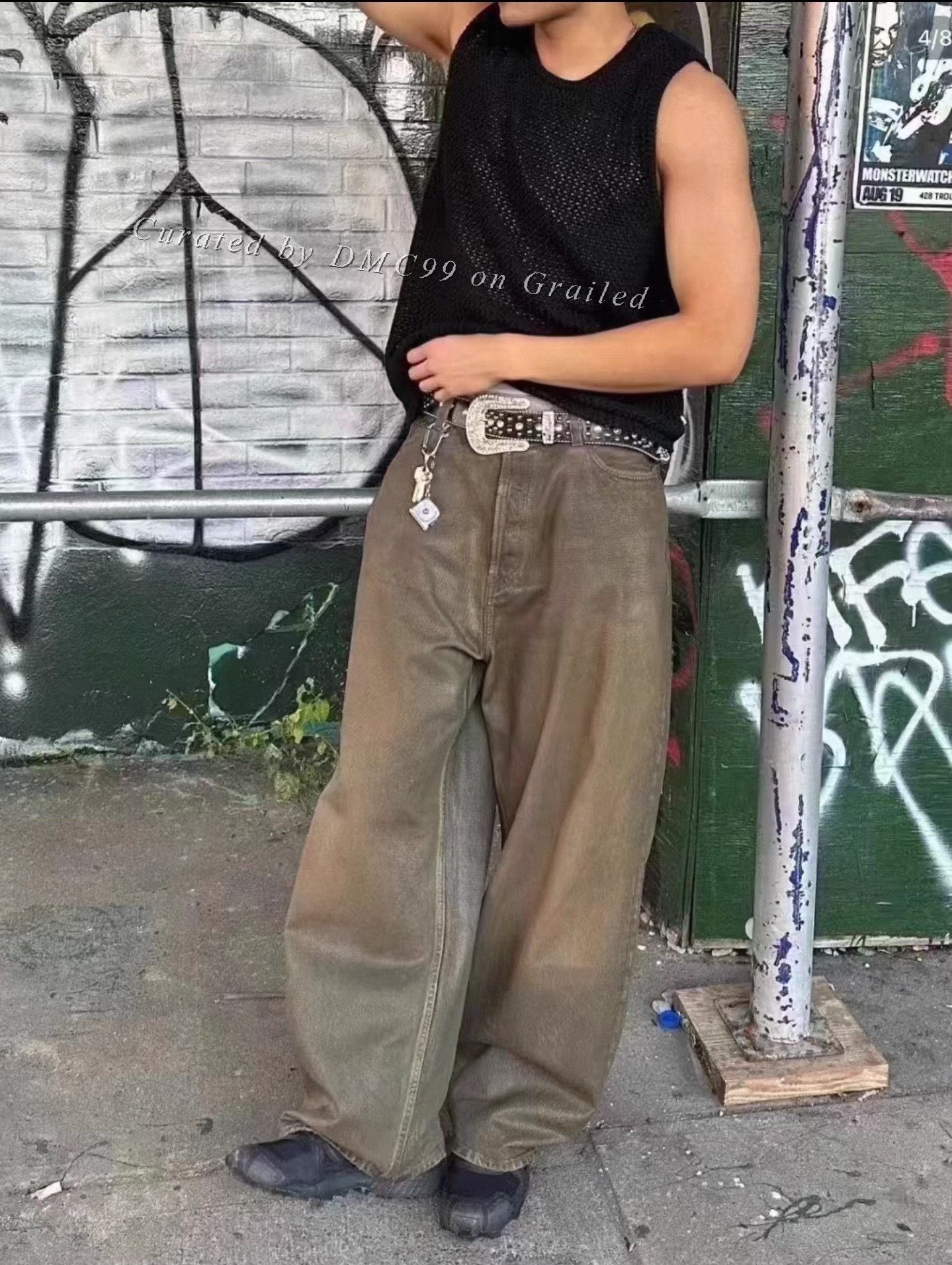 Acne Studios Acne Studios Baggy Wide-Leg Jeans Size 28" / US 6 / IT 42 - 5 Thumbnail