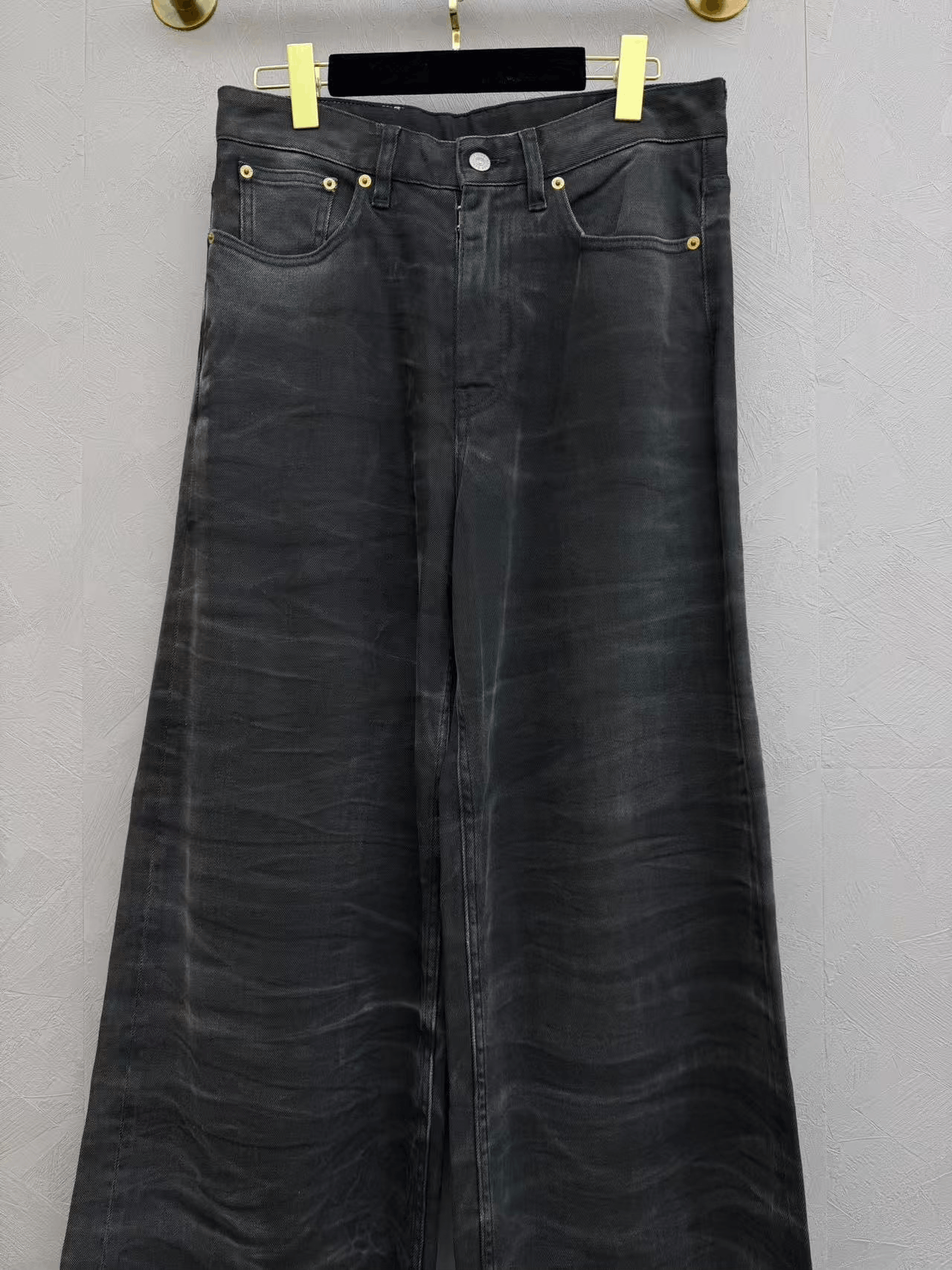 MM6 Maison Margiela MM6 Flared Wide-Leg Jeans Size 28" / US 6 / IT 42 - 2 Thumbnail