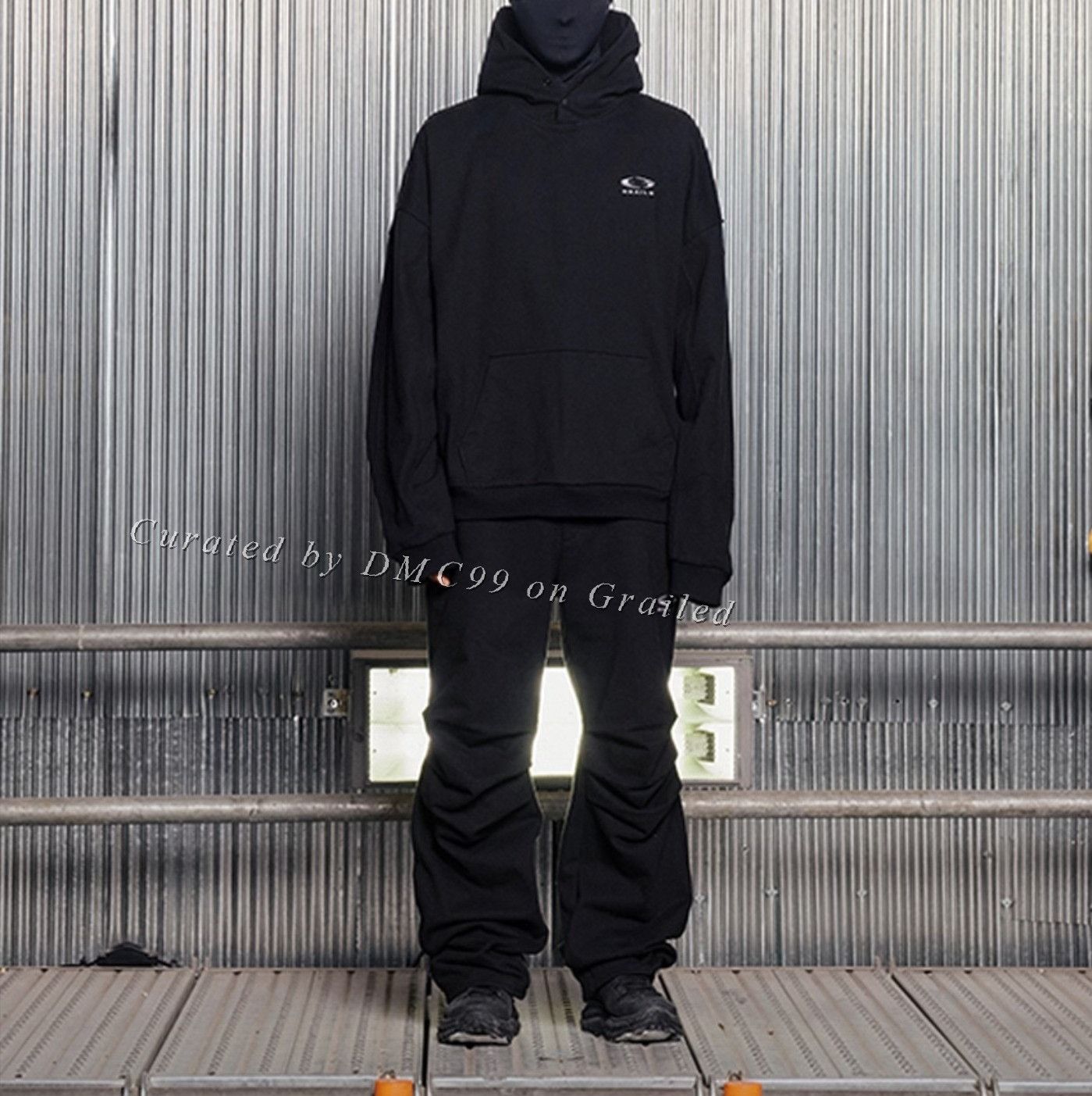 GRAILZ Grailz GZ Embroidered Logo Knee Pleat Sweatpants Size US 28 / EU 44 - 3 Thumbnail