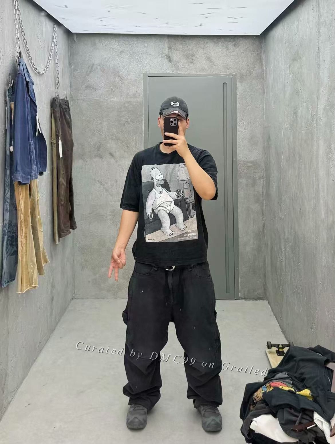 Balenciaga Balenciaga Distressed Cargo Jeans Size US 30 / EU 46 - 3 Thumbnail
