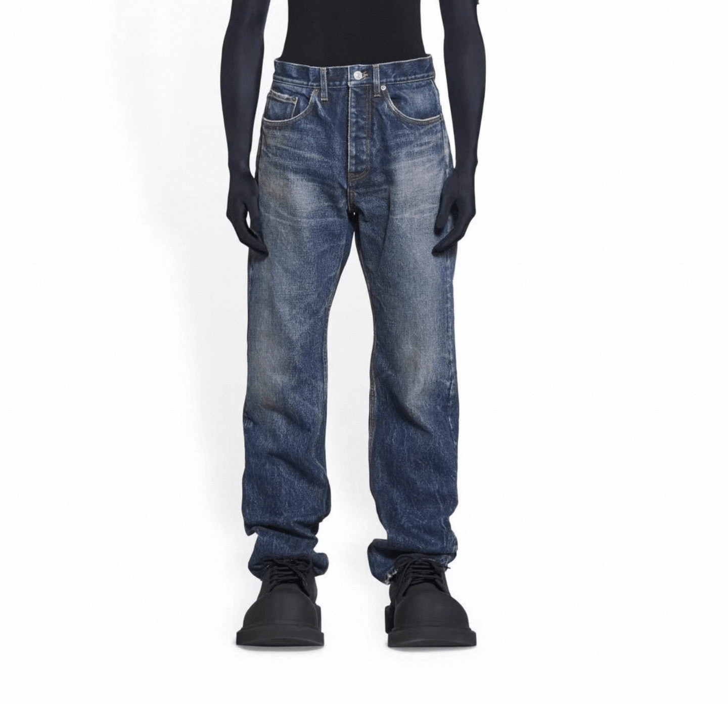Balenciaga Balenciaga Garde-robe Straight-Leg Jeans Size US 30 / EU 46 - 3 Thumbnail