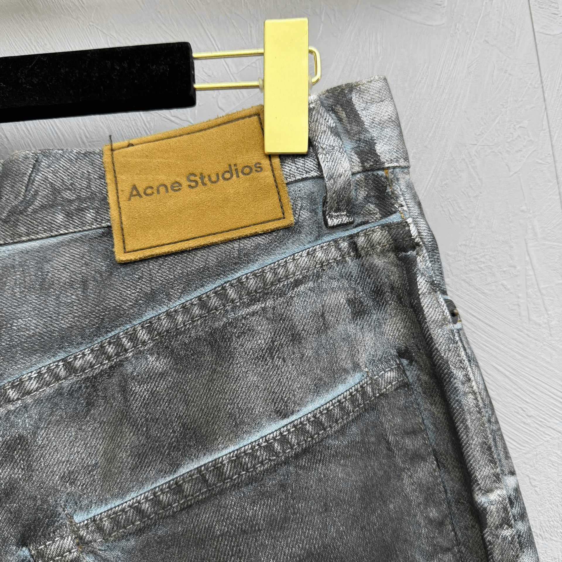 Acne Studios Acne Studios Distressed Wide-Leg Jeans Size US 28 / EU 44 - 2 Thumbnail