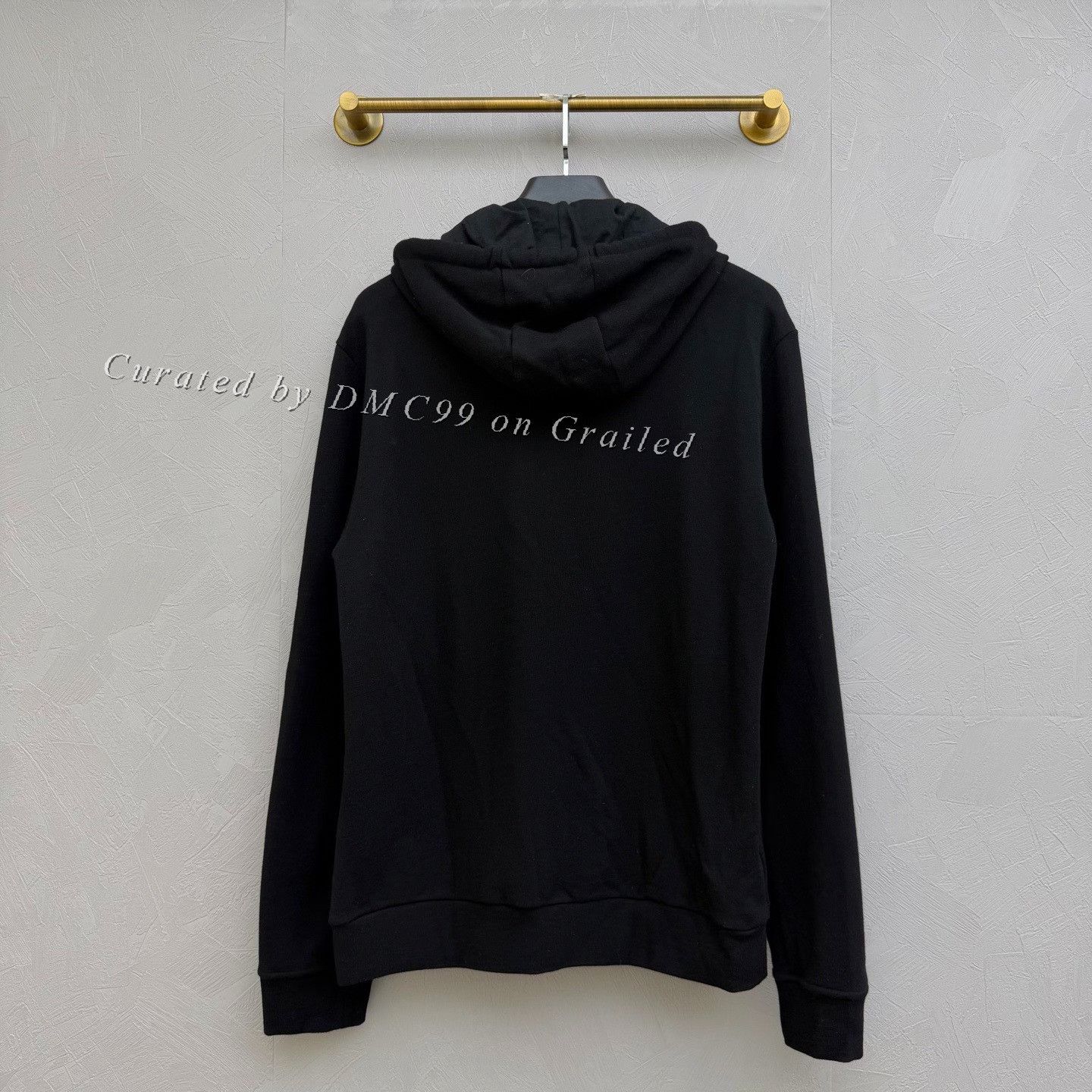 Fendi Fendi Gold Logo Wool Zipper Hoodie Size US L / EU 52-54 / 3 - 3 Thumbnail