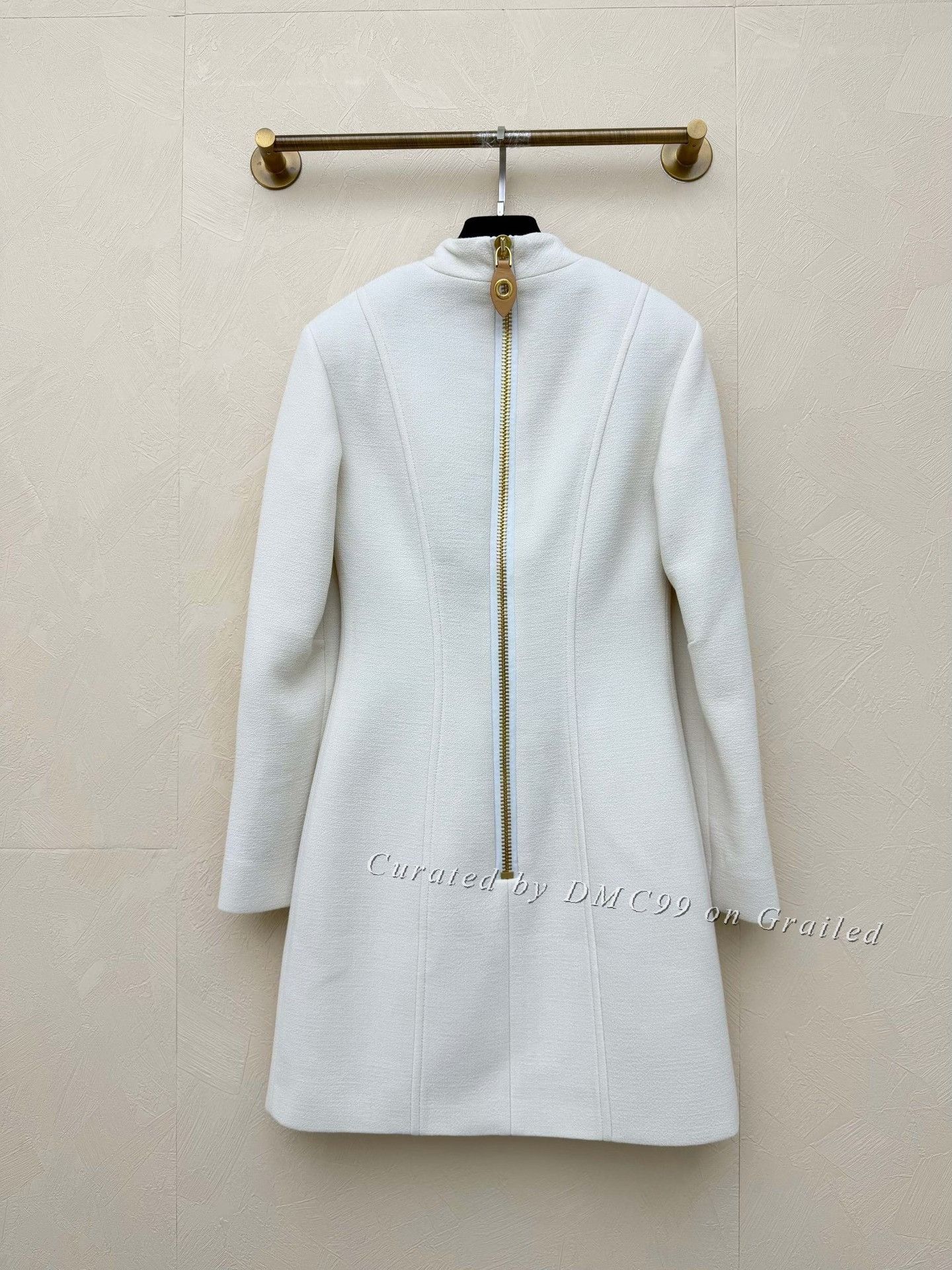 Louis Vuitton Louis Vuitton Wool Chain Dress Silk Lining Size XS / US 0-2 / IT 36-38 - 3 Thumbnail