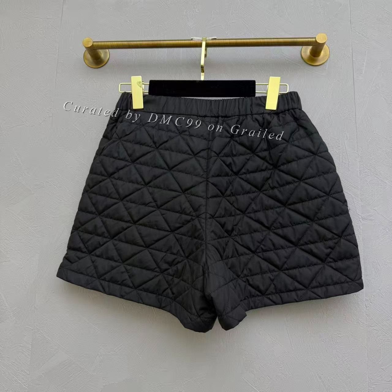 Prada Prada Diamond Quilted Nylon Shorts Size 38" / US 16 / IT 52 - 3 Thumbnail