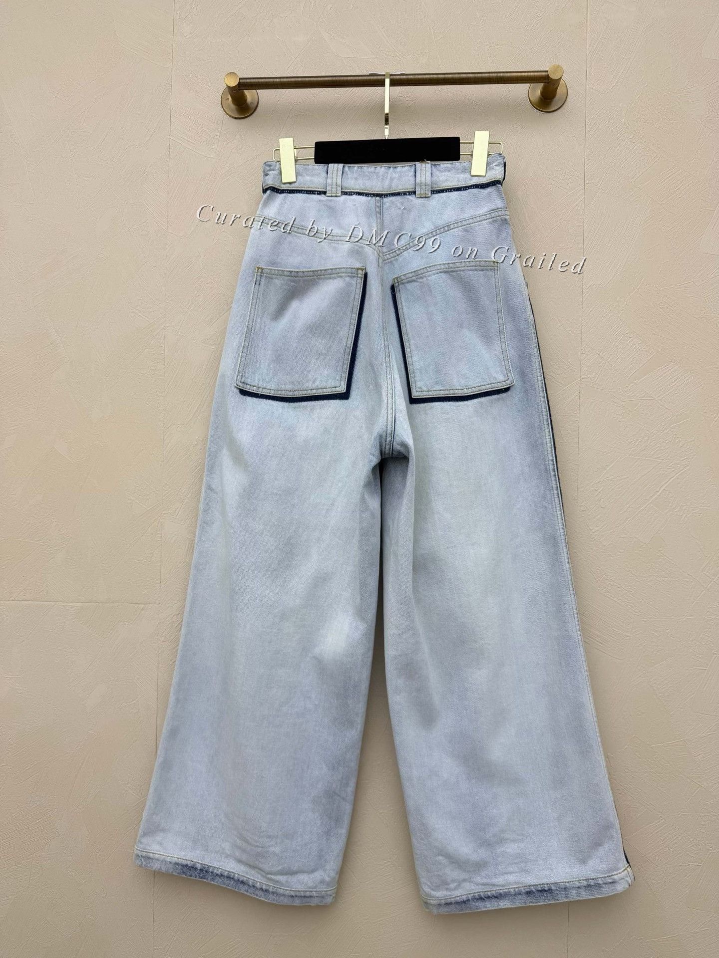 Maison Margiela Maison Margiela Straight Wide-Leg Jeans Size 34" / US 12 / IT 48 - 2 Thumbnail