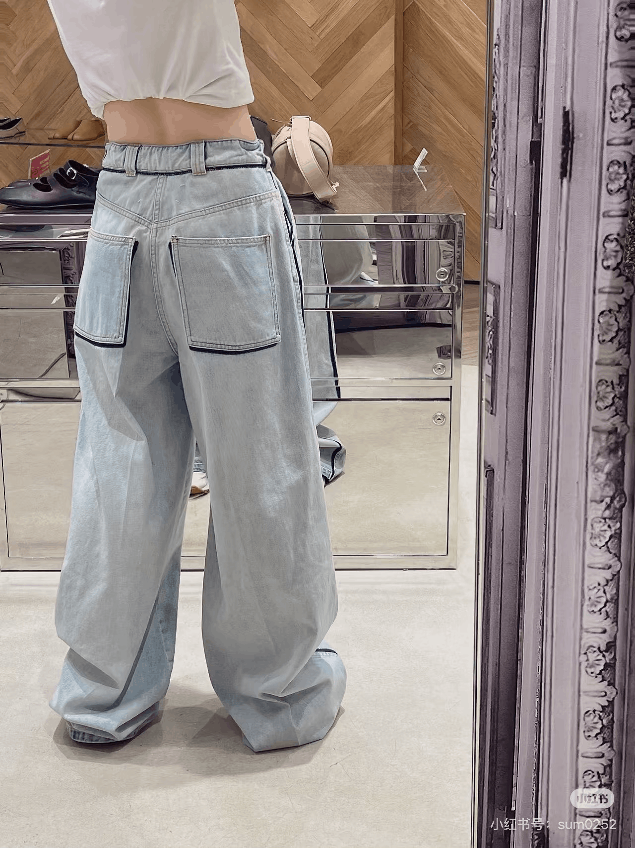 Maison Margiela Maison Margiela Straight Wide-Leg Jeans Size 34" / US 12 / IT 48 - 3 Thumbnail