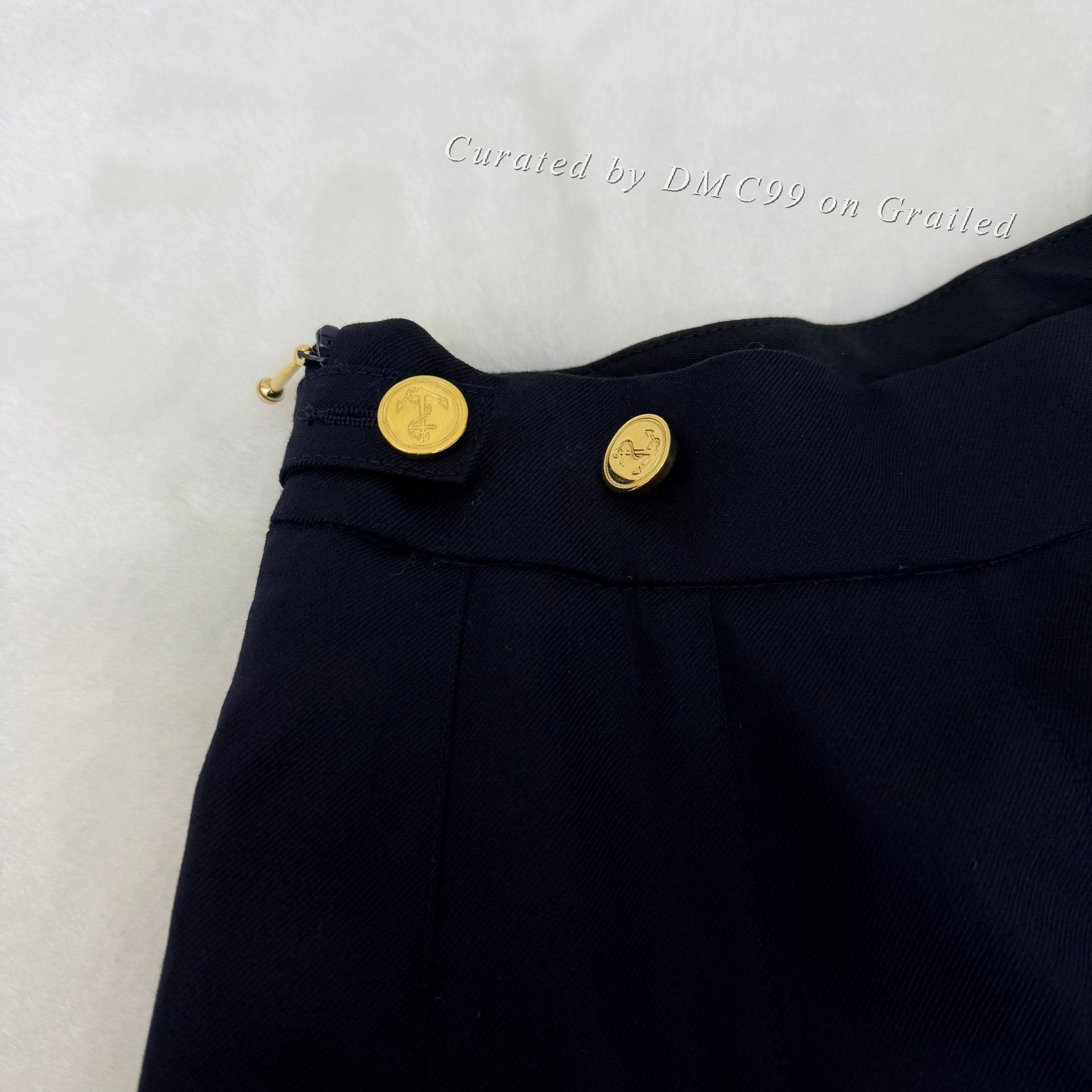 Thom Browne Thom Browne Wool Pleated Short Skirt Size 32" / US 10 / IT 46 - 2 Thumbnail