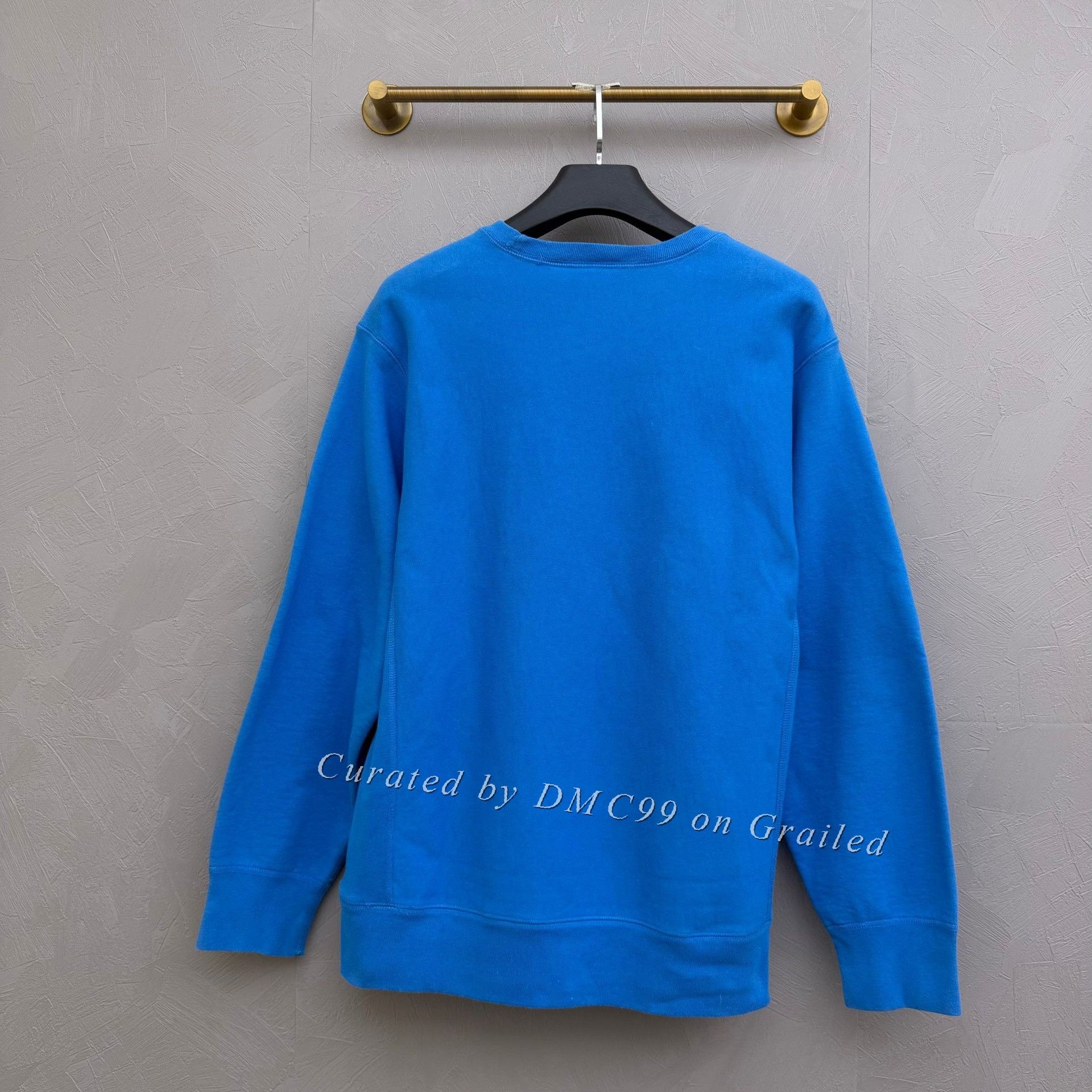 Supreme Supreme Box Logo Blue Crewneck Size US L / EU 52-54 / 3 - 3 Thumbnail