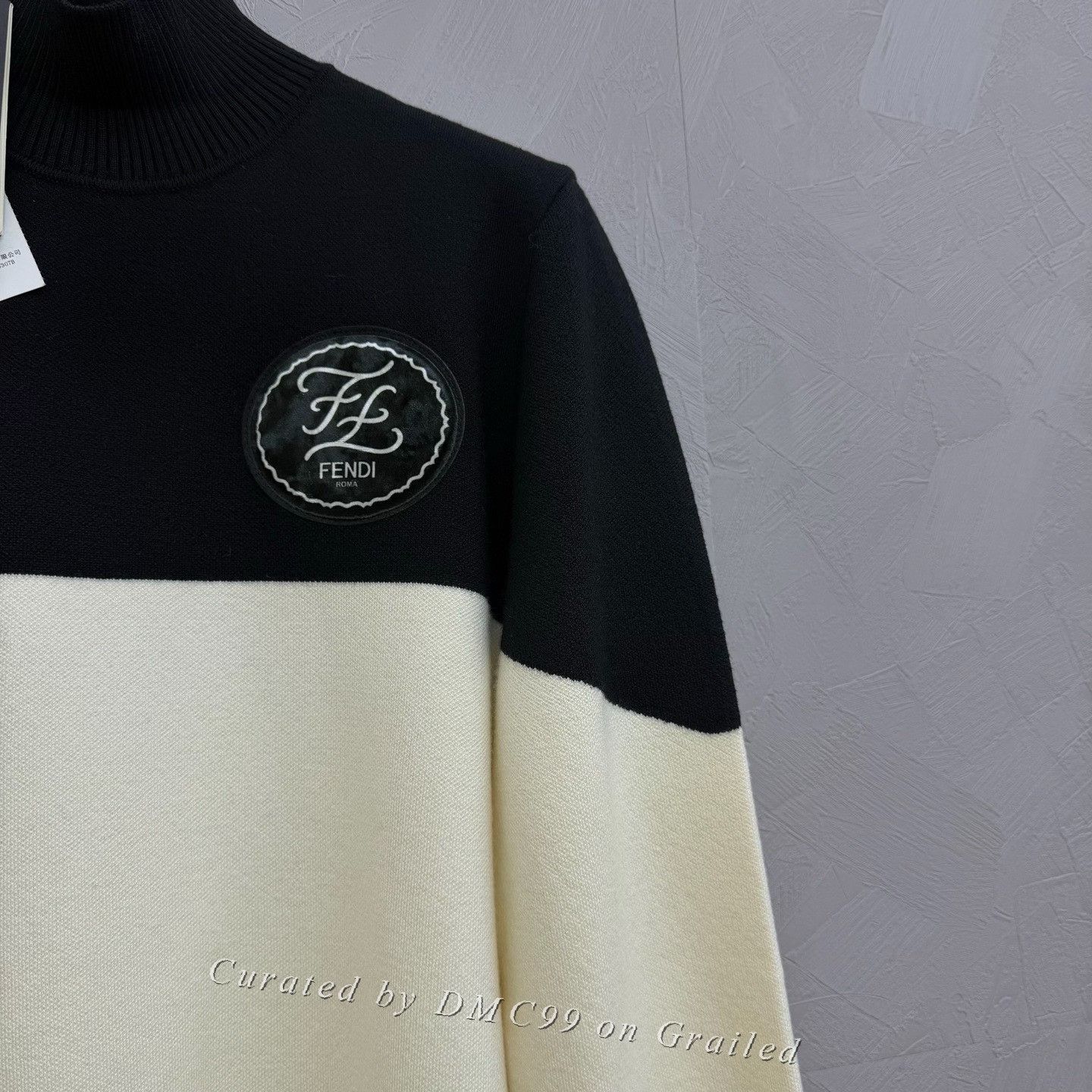 Fendi Fendi Turtleneck Wool Knit Sweater Size US L / EU 52-54 / 3 - 2 Thumbnail
