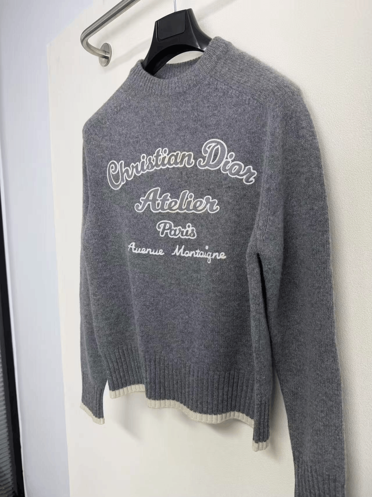 Dior Dior Slogan Embroidered Striped Sweater Size US S / EU 44-46 / 1 - 3 Thumbnail