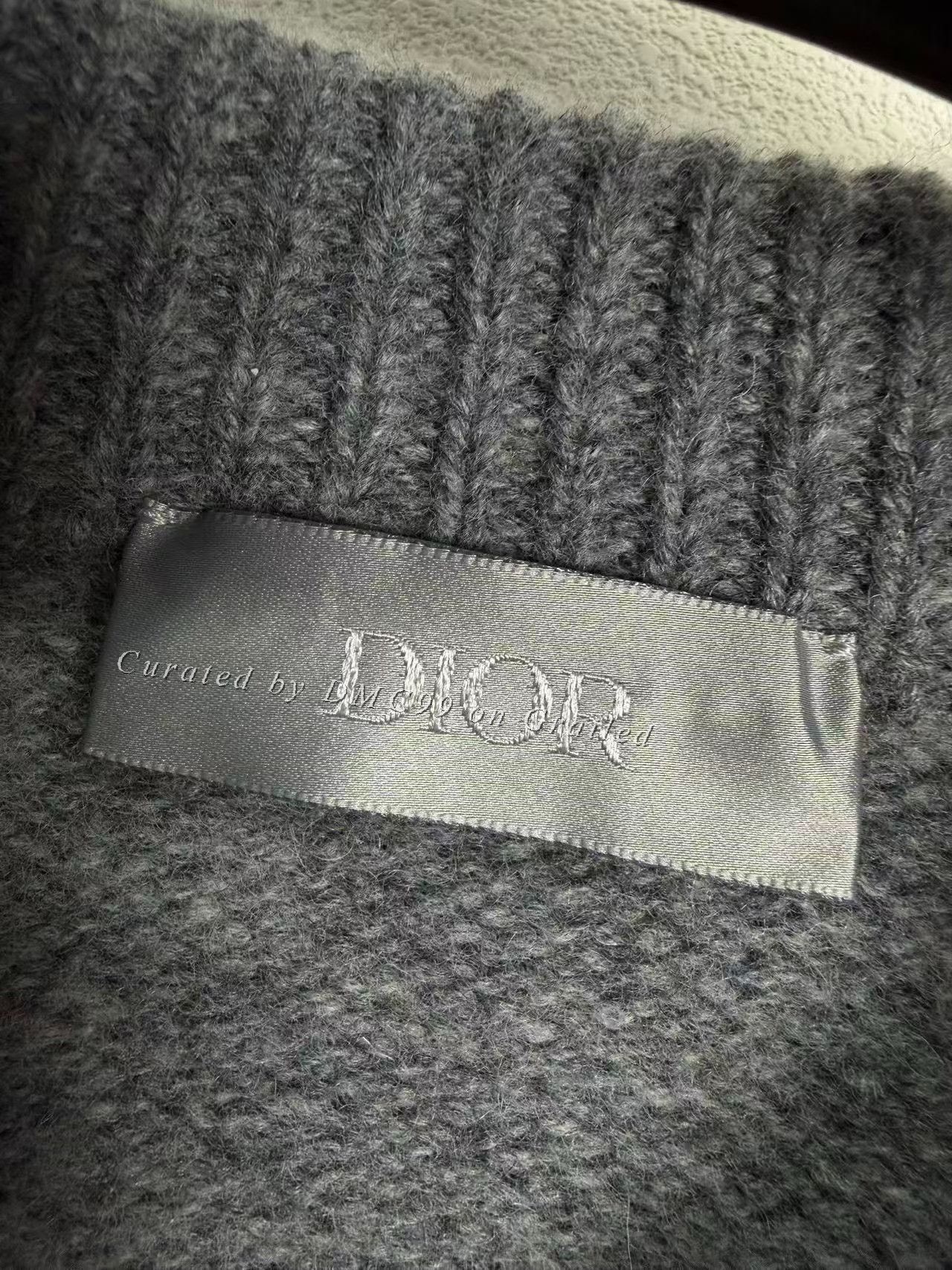 Dior Dior Slogan Embroidered Striped Sweater Size US S / EU 44-46 / 1 - 2 Thumbnail