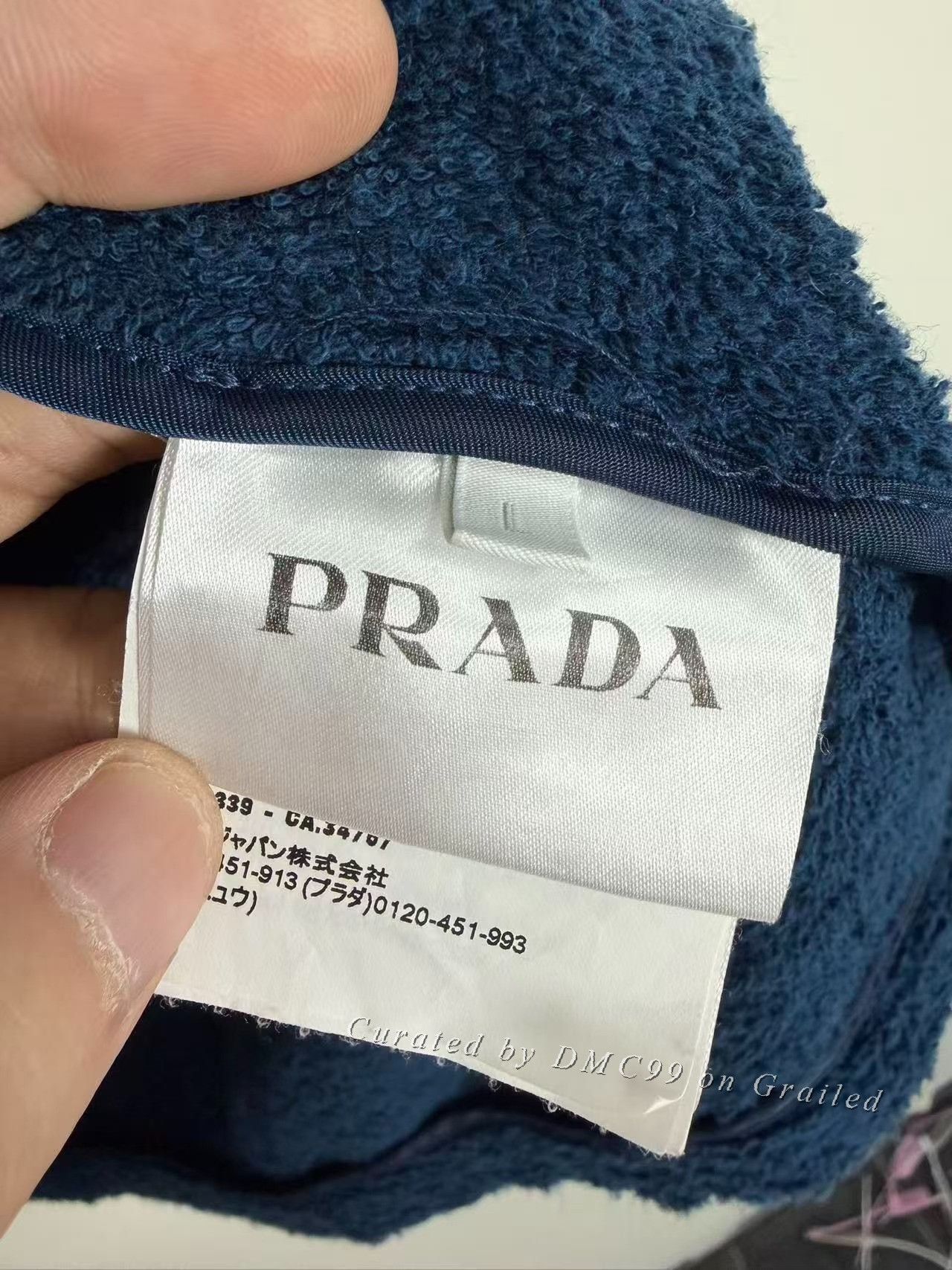 Prada Prada Triangle Logo Towel Short Sleeve Shirt Size US L / EU 52-54 / 3 - 5 Thumbnail