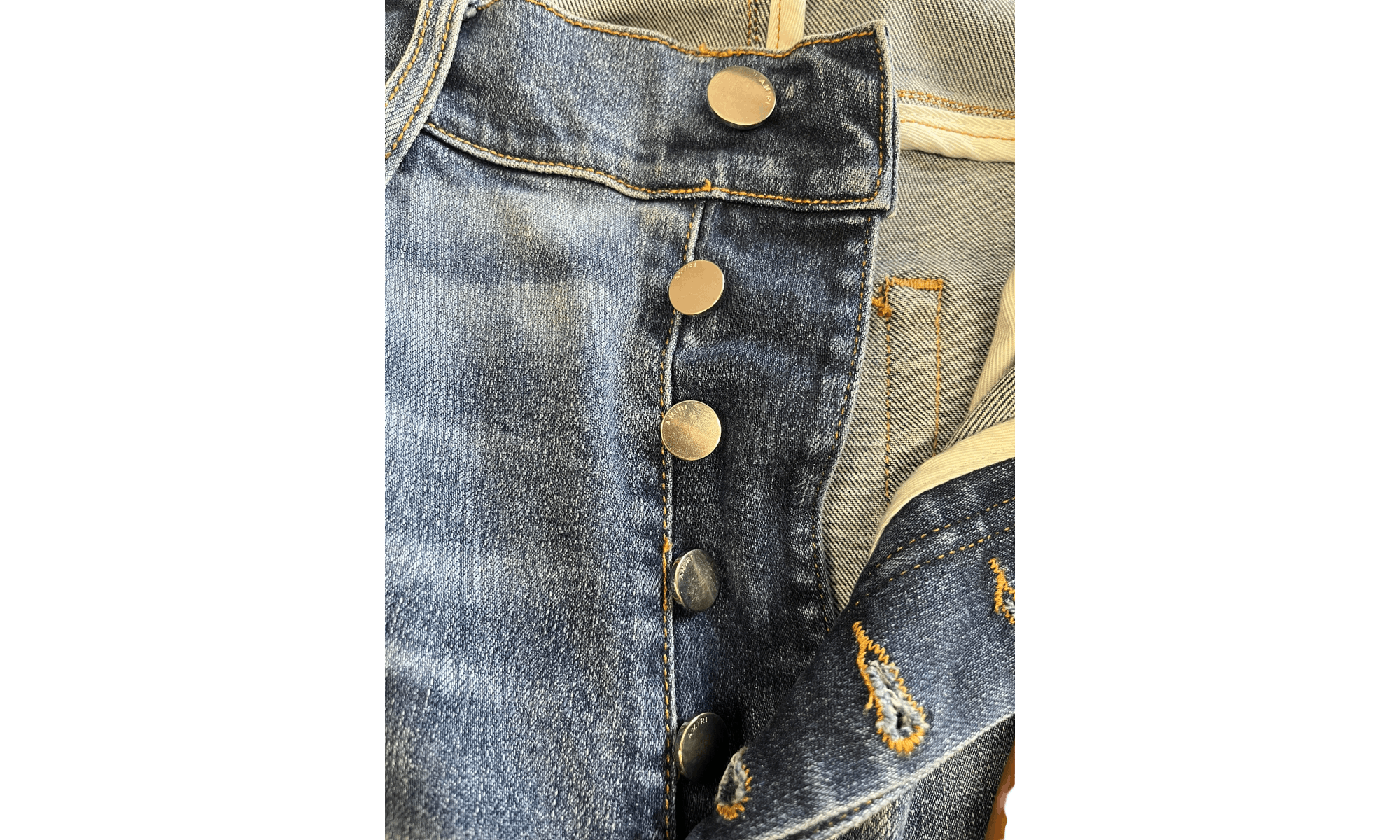 Amiri Classic Denim Blue Jeans (PreOwned) Size US 28 / EU 44 - 4 Thumbnail