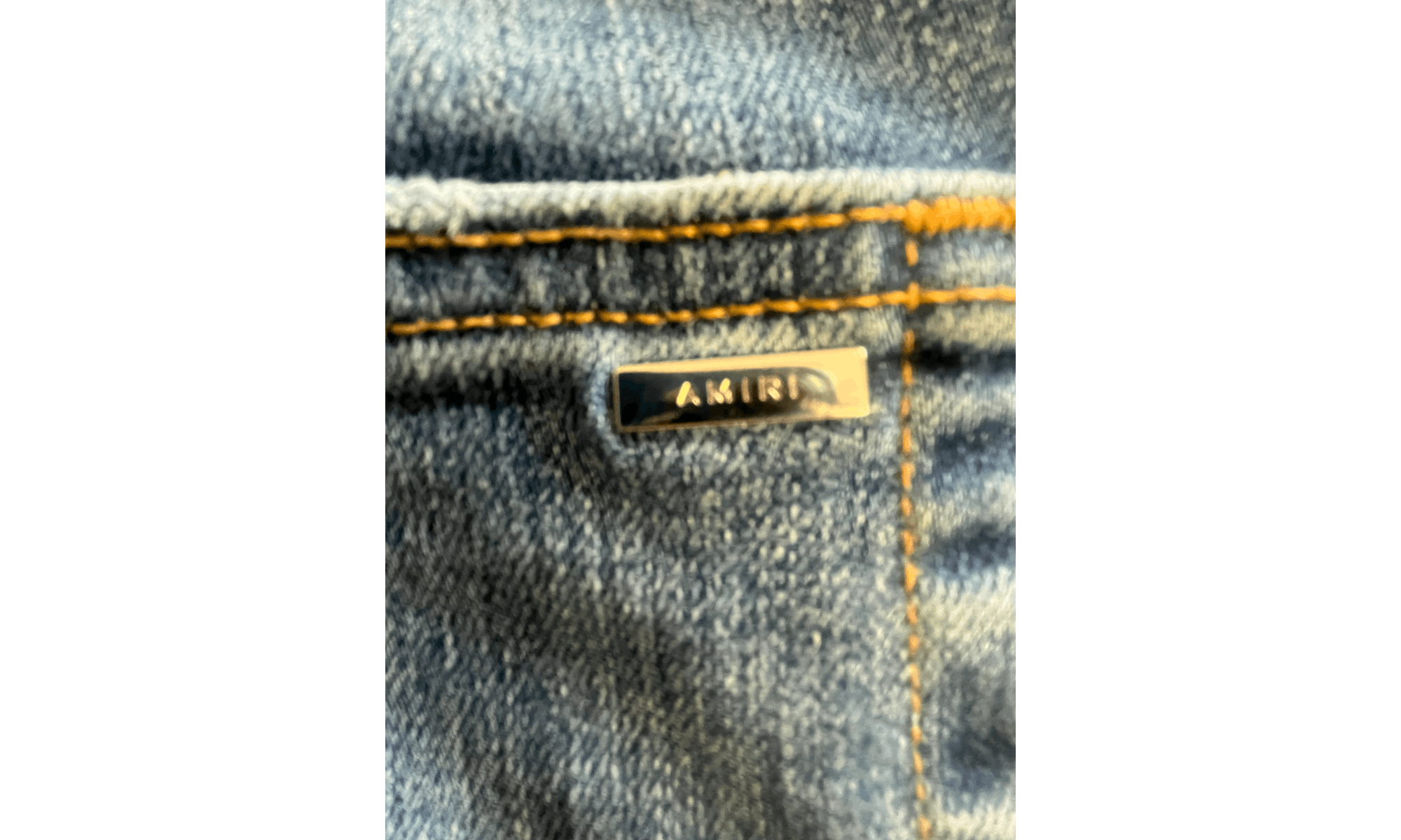 Amiri Classic Denim Blue Jeans (PreOwned) Size US 28 / EU 44 - 6 Thumbnail