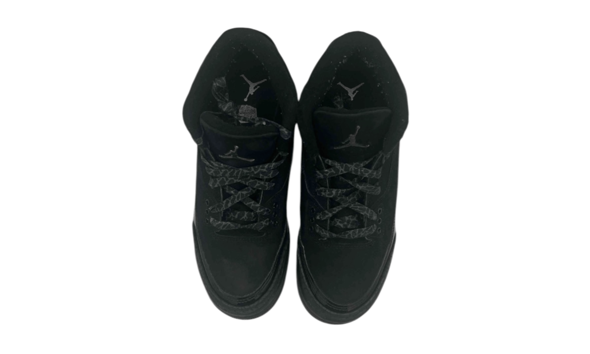 Jordan Brand Jordan 3 Retro Black Cat (2025) (GS) (Preowned) Size US 5.5 / EU 38 - 4 Thumbnail