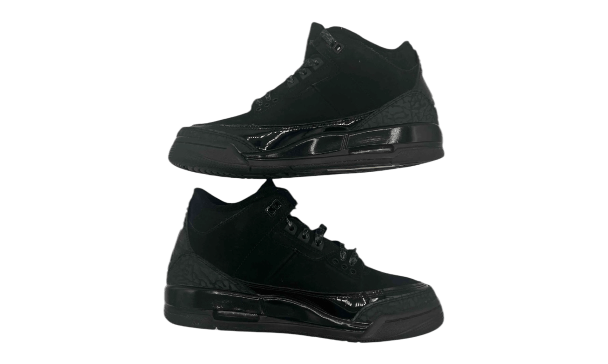 Jordan Brand Jordan 3 Retro Black Cat (2025) (GS) (Preowned) Size US 5.5 / EU 38 - 3 Thumbnail