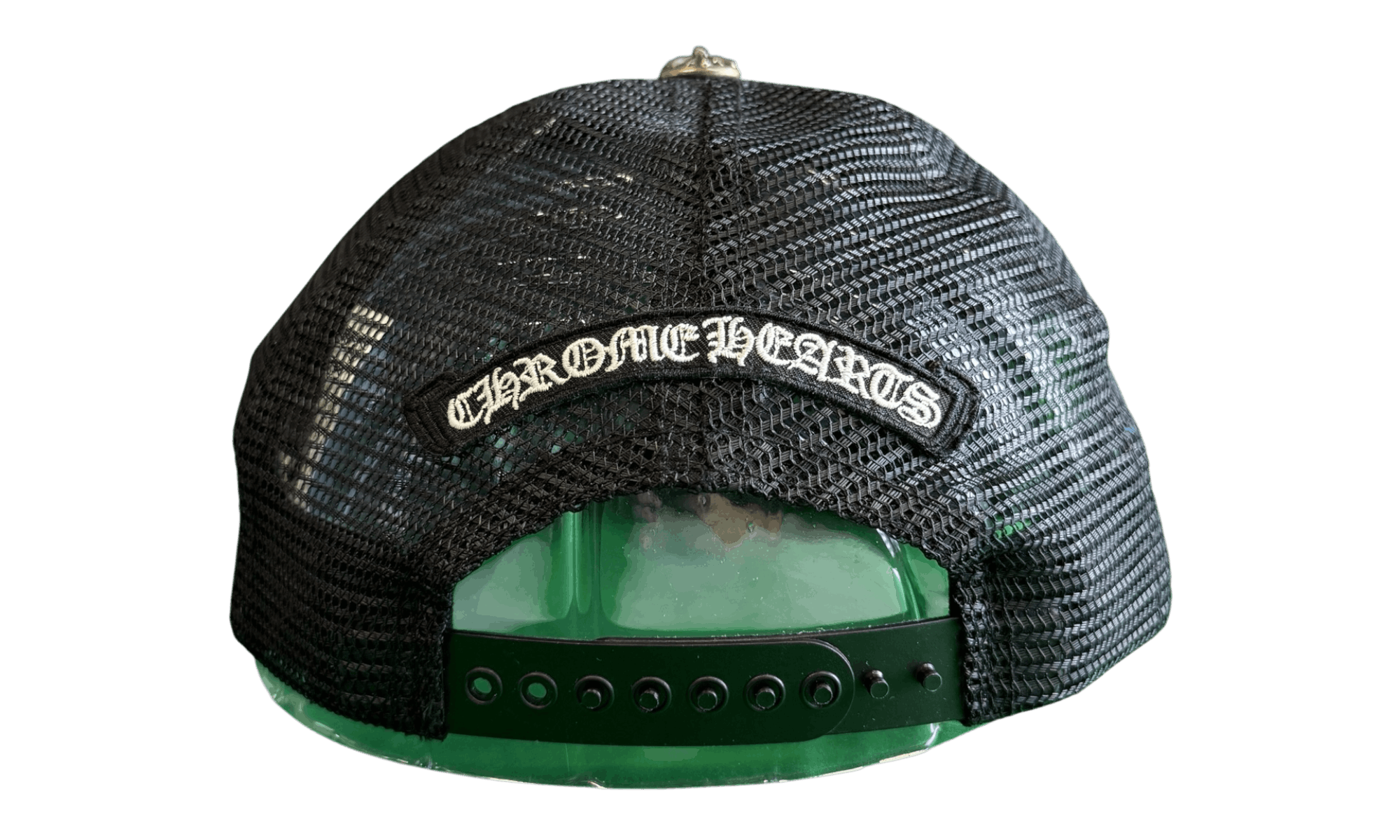 Chrome Hearts Red Letter Black Trucker Hat (PreOwned) Size ONE SIZE - 2 Thumbnail