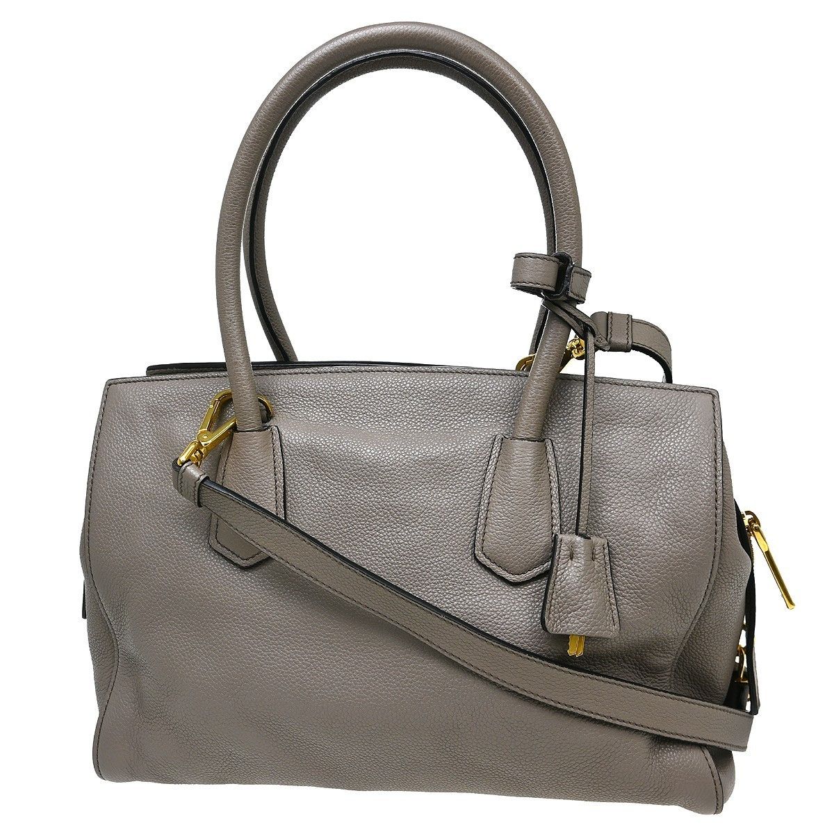 Prada Prada Vintage Handbag Leather Size ONE SIZE - 2 Thumbnail
