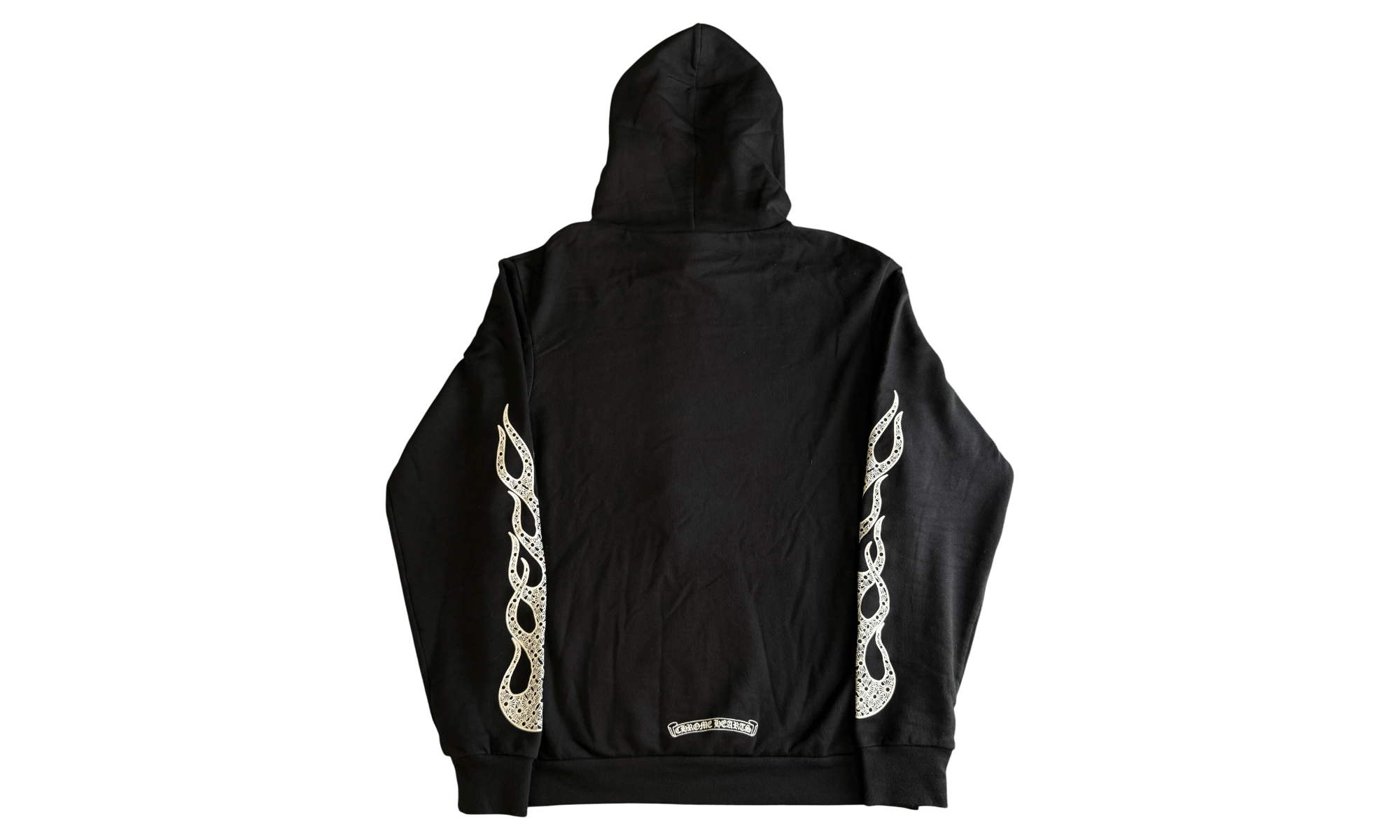 Chrome Hearts Flames Black Hoodie Size US M / EU 48-50 / 2 - 2 Thumbnail