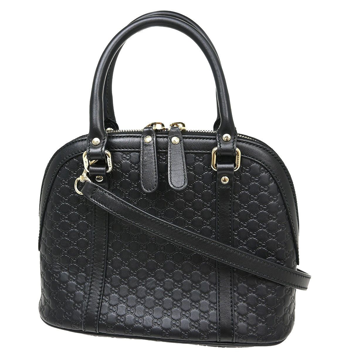 Gucci Gucci Convertible Dome Satchel Guccissima Leather Size ONE SIZE - 2 Thumbnail