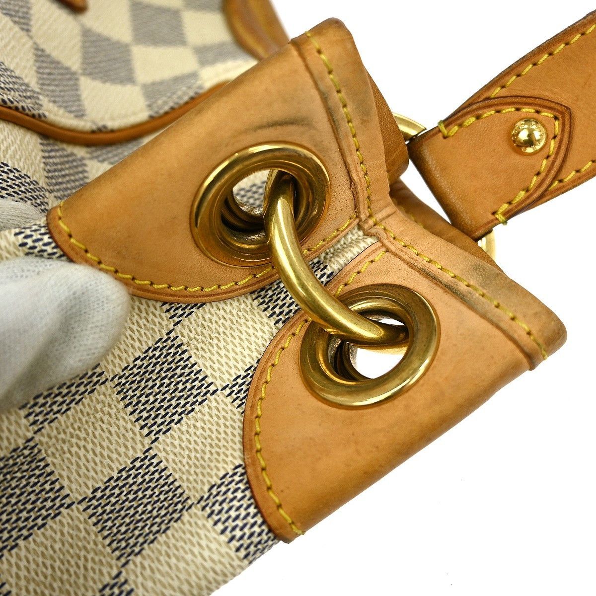Louis Vuitton Louis Vuitton Galliera Handbag Damier Size ONE SIZE - 13 Thumbnail