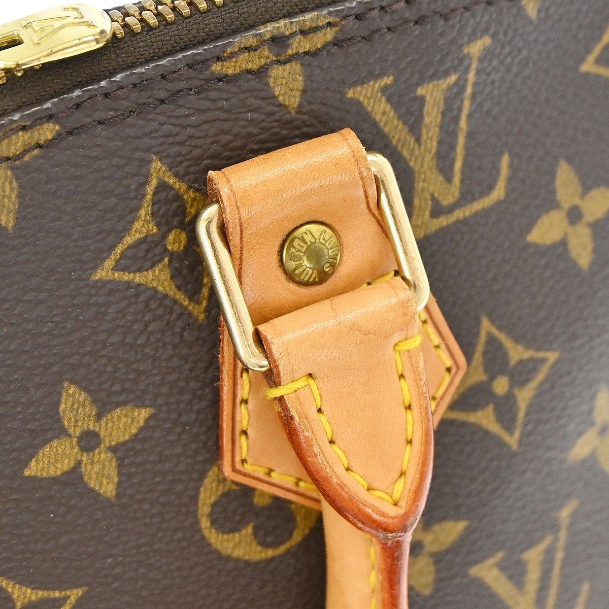 Louis Vuitton Louis Vuitton Alma Handbag Monogram Canvas Size ONE SIZE - 13 Thumbnail