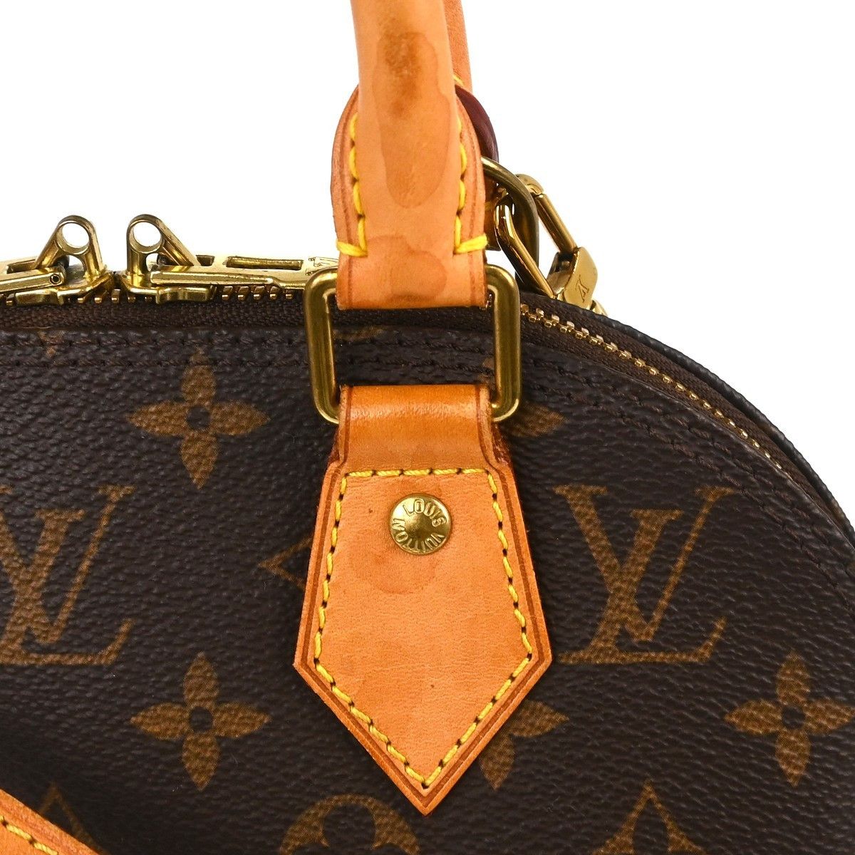 Louis Vuitton Louis Vuitton Alma Handbag Monogram Canvas Size ONE SIZE - 9 Thumbnail