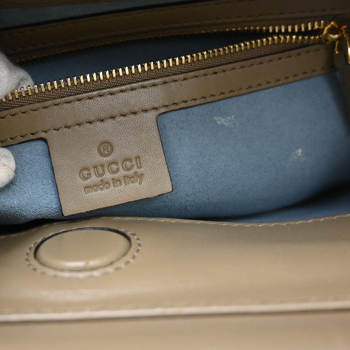 Gucci Gucci Nymphaea Top Handle Bag Leather Size ONE SIZE - 4 Thumbnail
