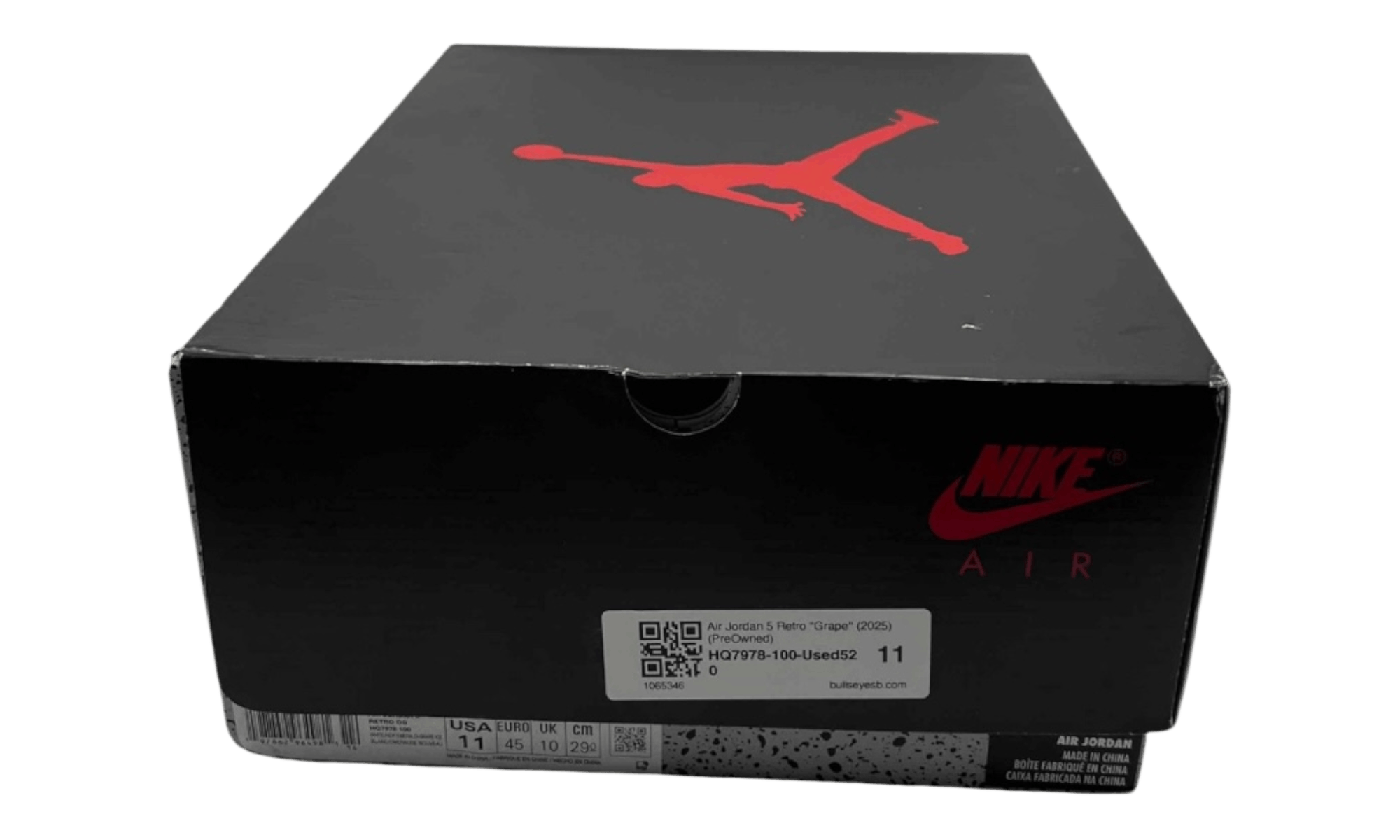 Jordan Brand Air Jordan 5 Retro "Grape" (2025) (PreOwned) Size US 11 / EU 44 - 8 Thumbnail