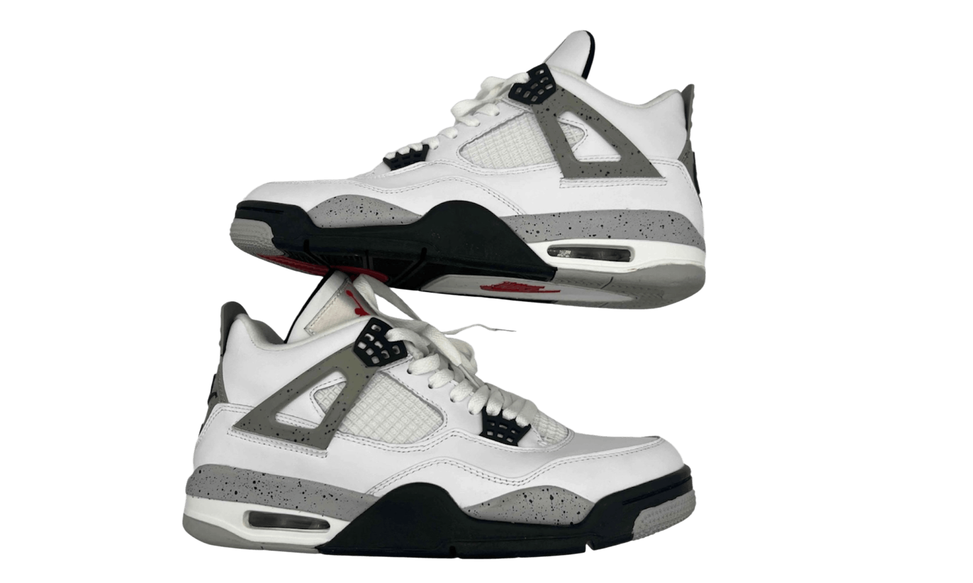 Jordan Brand Air Jordan 4 Retro "White Cement" (2016) (PreOwned) Size US 10 / EU 43 - 2 Thumbnail