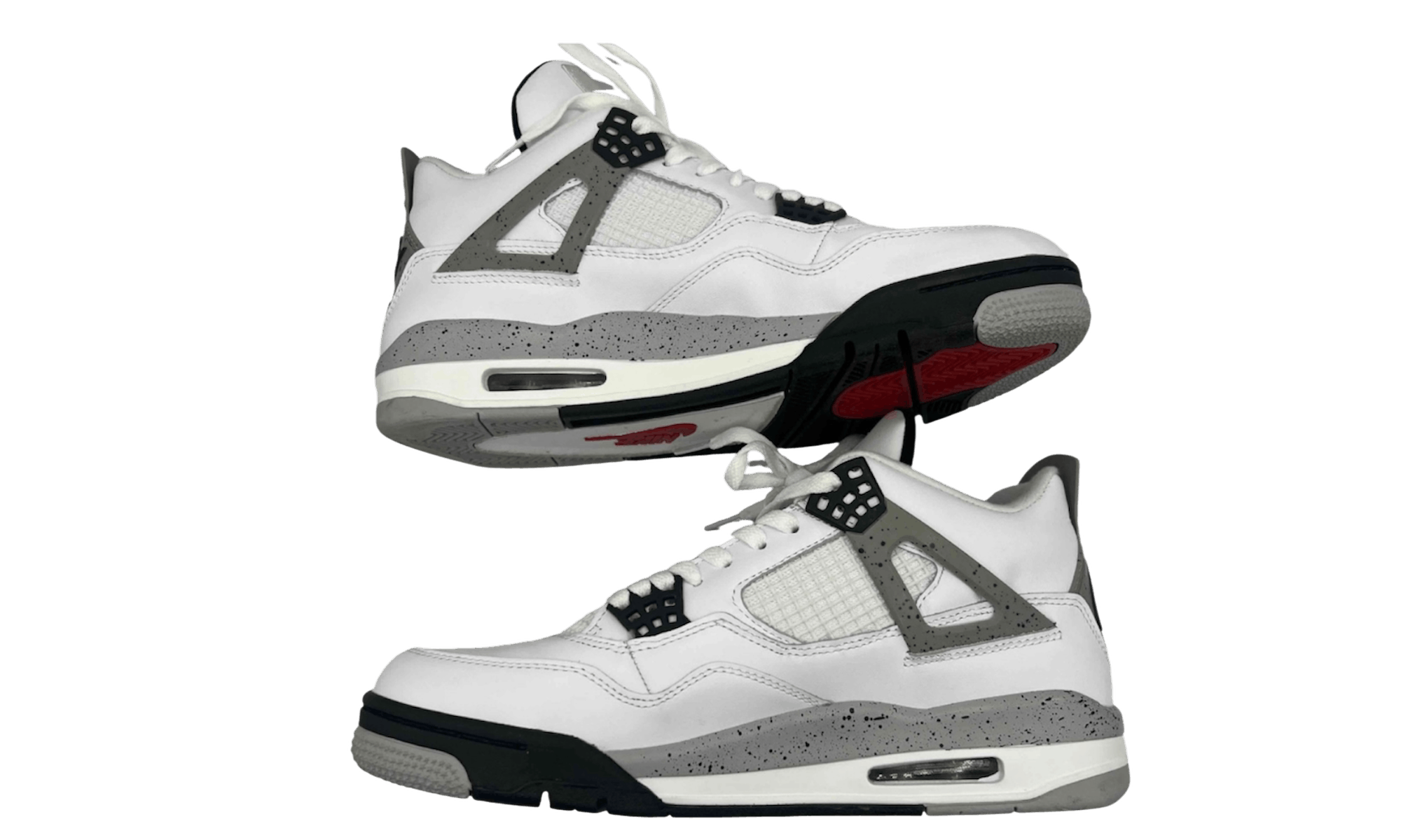 Jordan Brand Air Jordan 4 Retro "White Cement" (2016) (PreOwned) Size US 10 / EU 43 - 3 Thumbnail