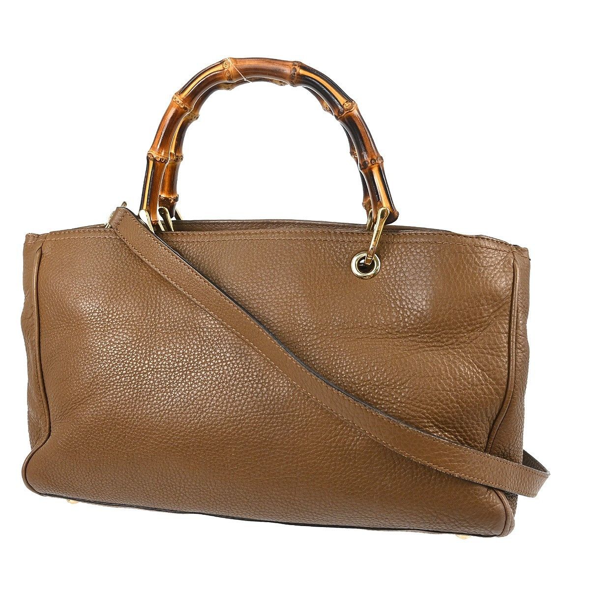 Gucci Gucci Bamboo Shopper Tote Leather Size ONE SIZE - 2 Thumbnail